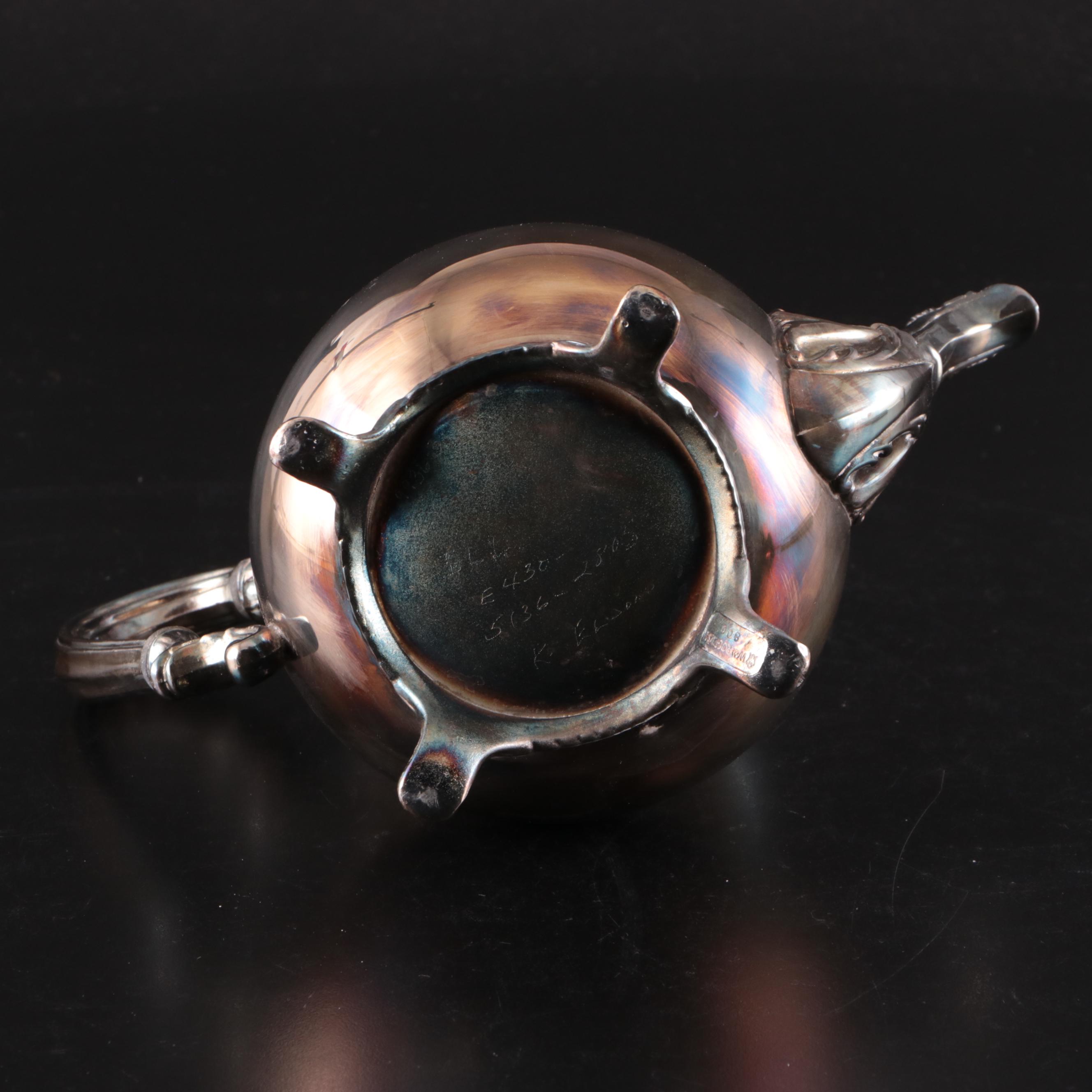 Wm Rogers Silver Plate Tea Set