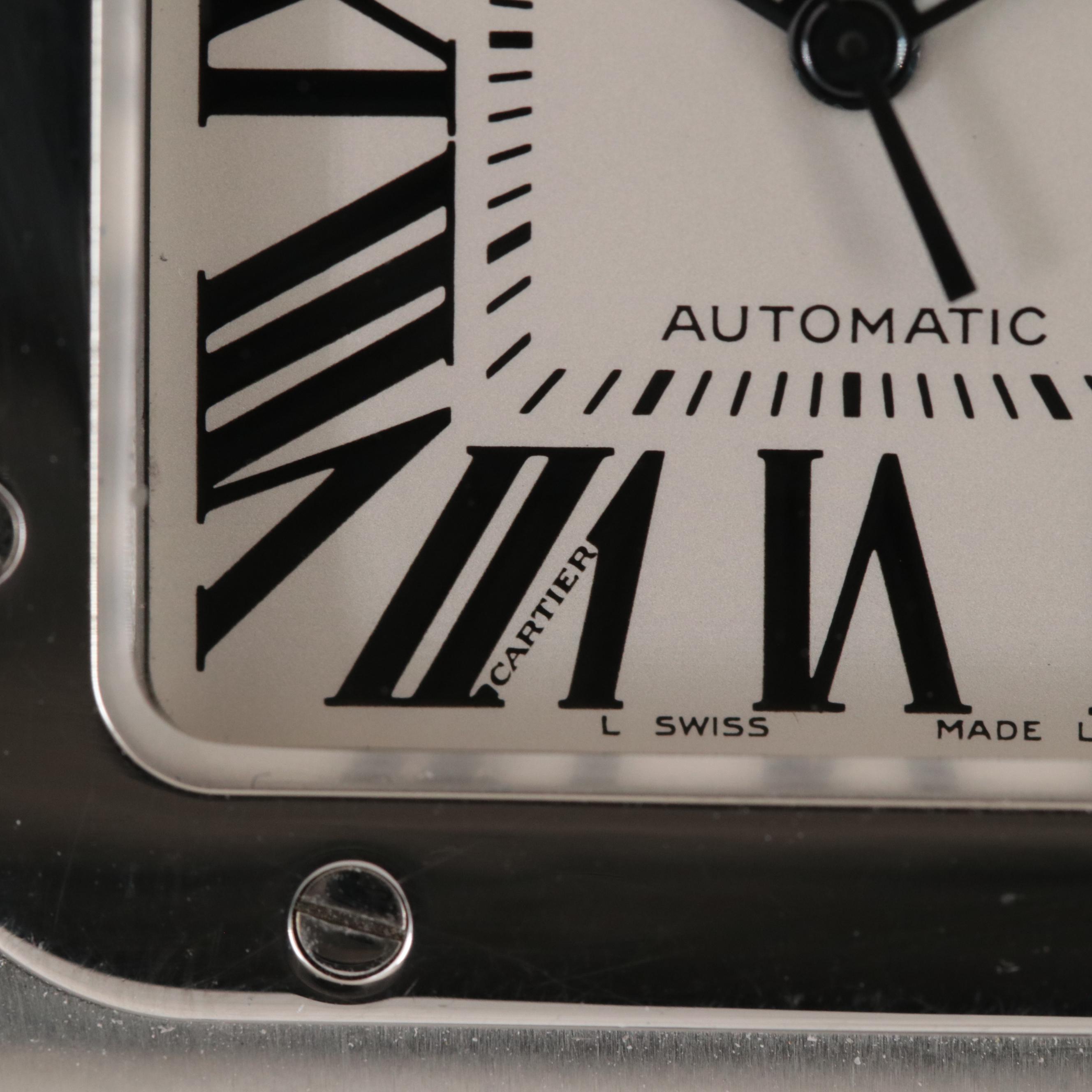 Cartier Santos 100 Automatic Stainless Steel Watch