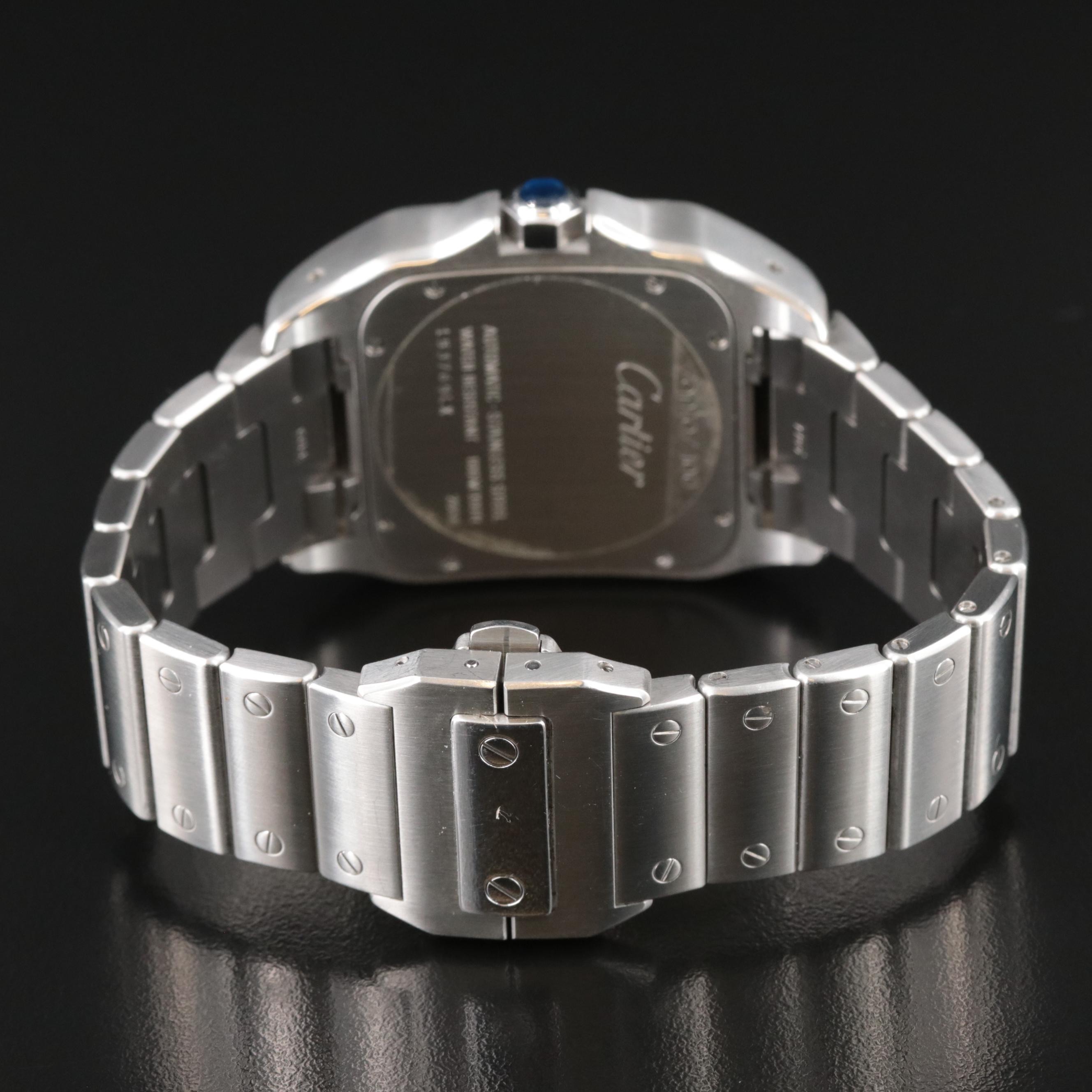 Cartier Santos 100 Automatic Stainless Steel Watch