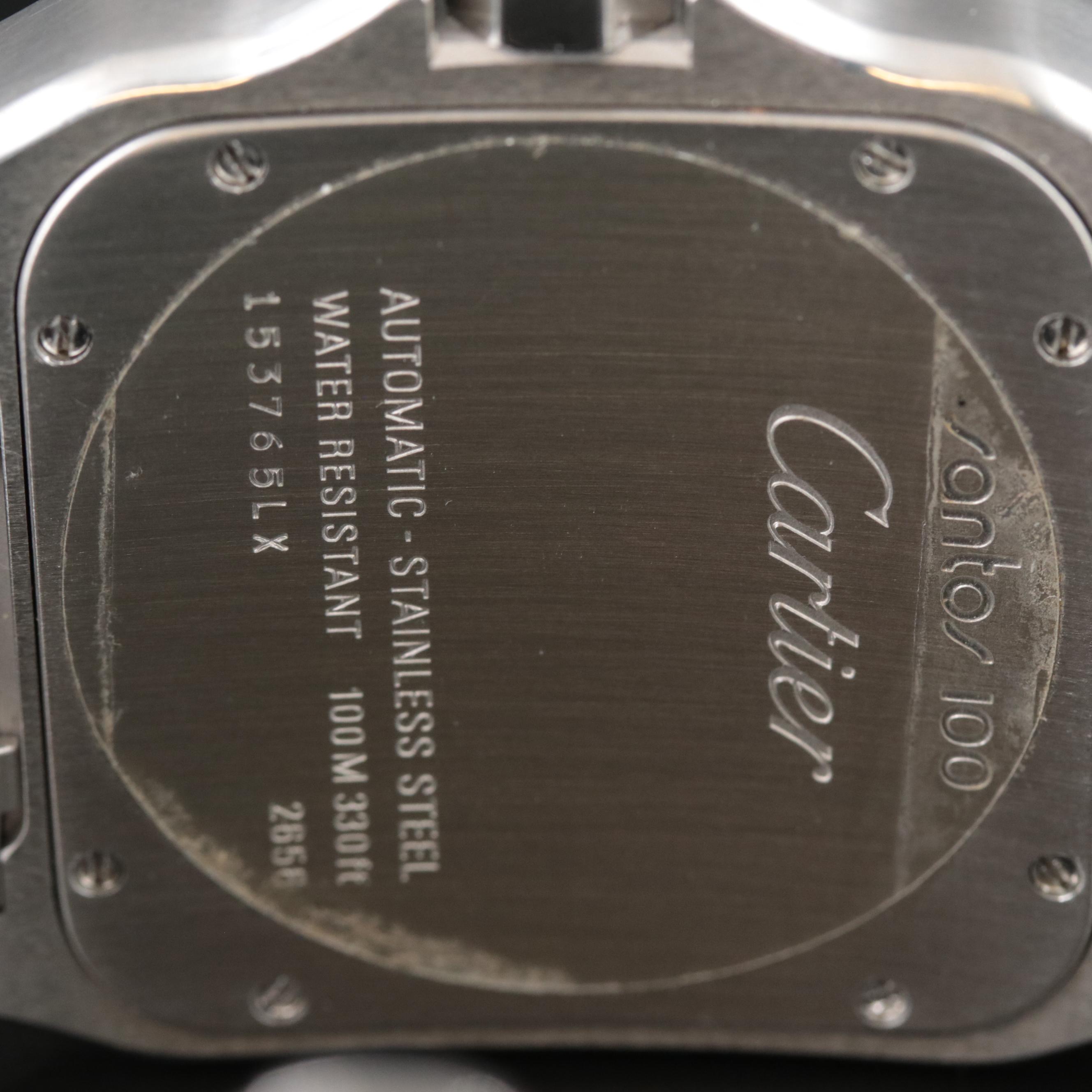 Cartier Santos 100 Automatic Stainless Steel Watch