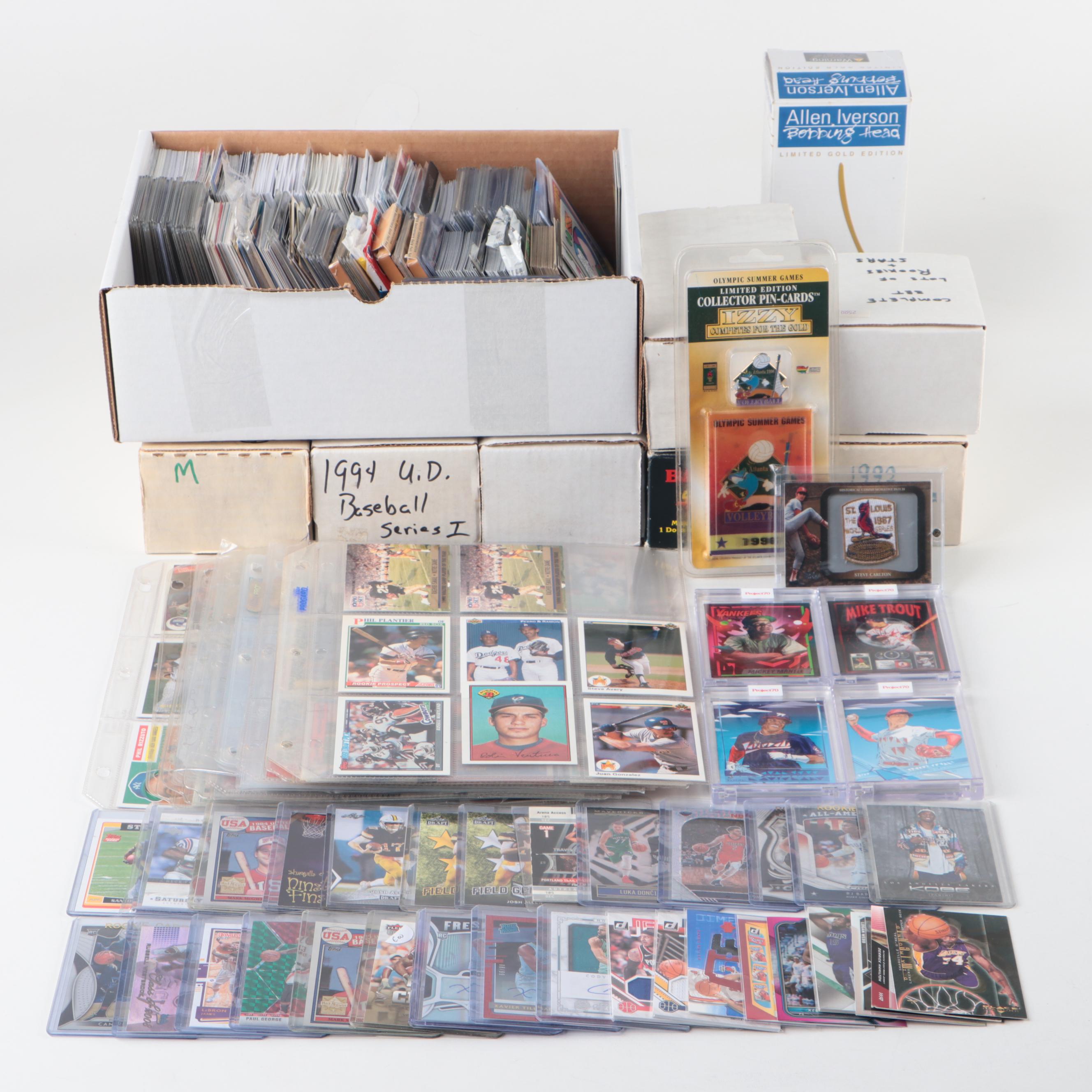 Topps Chrome with Other Sports Card Featuring Shohei Ohtani and More, 1980s–2023