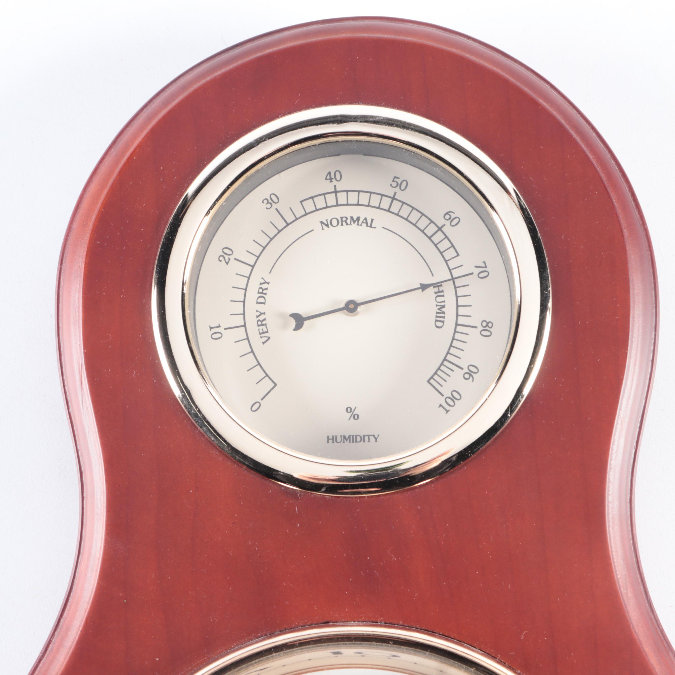 Hammer Schlemmer Weather Station Wall Clock  with Other Barometer