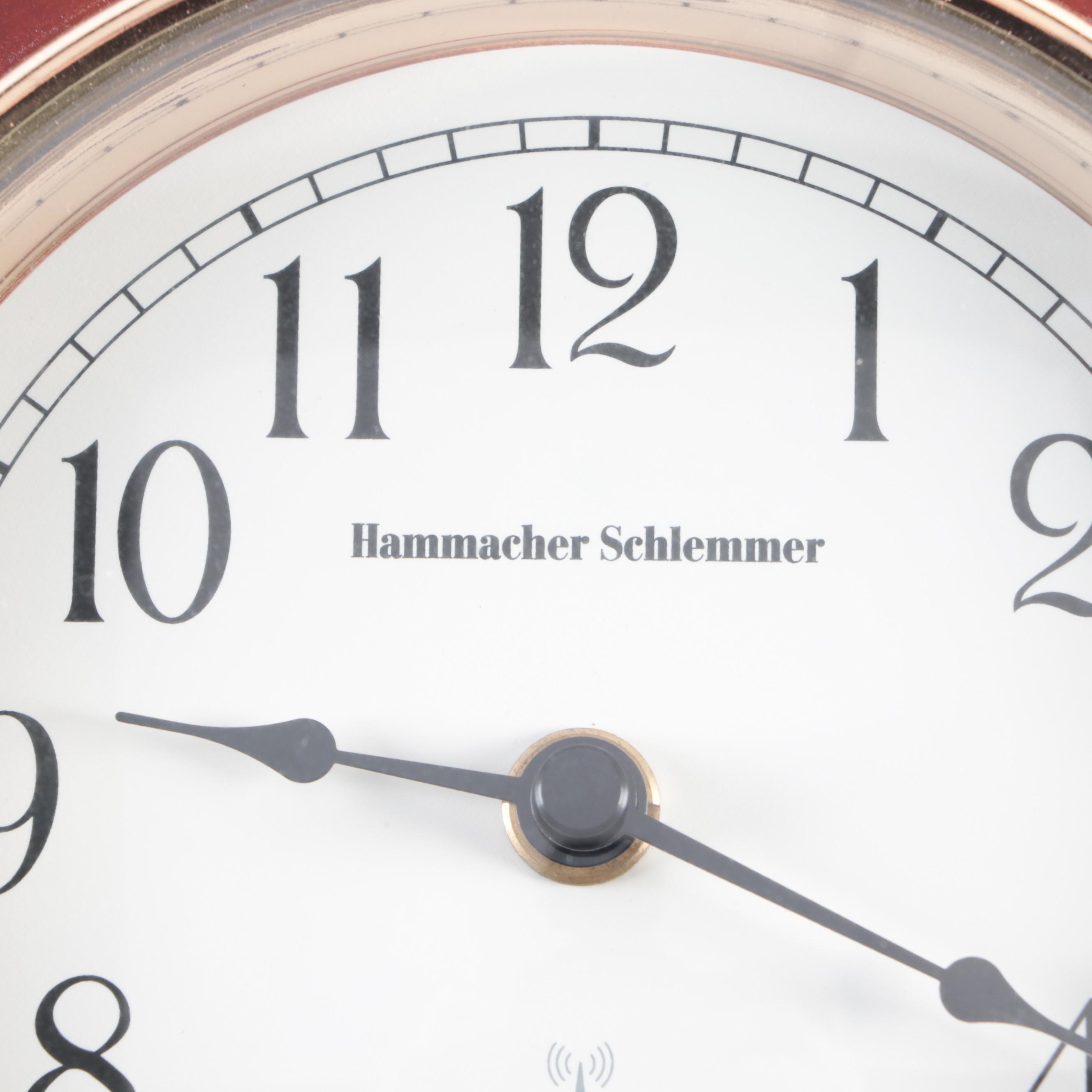 Hammer Schlemmer Weather Station Wall Clock  with Other Barometer