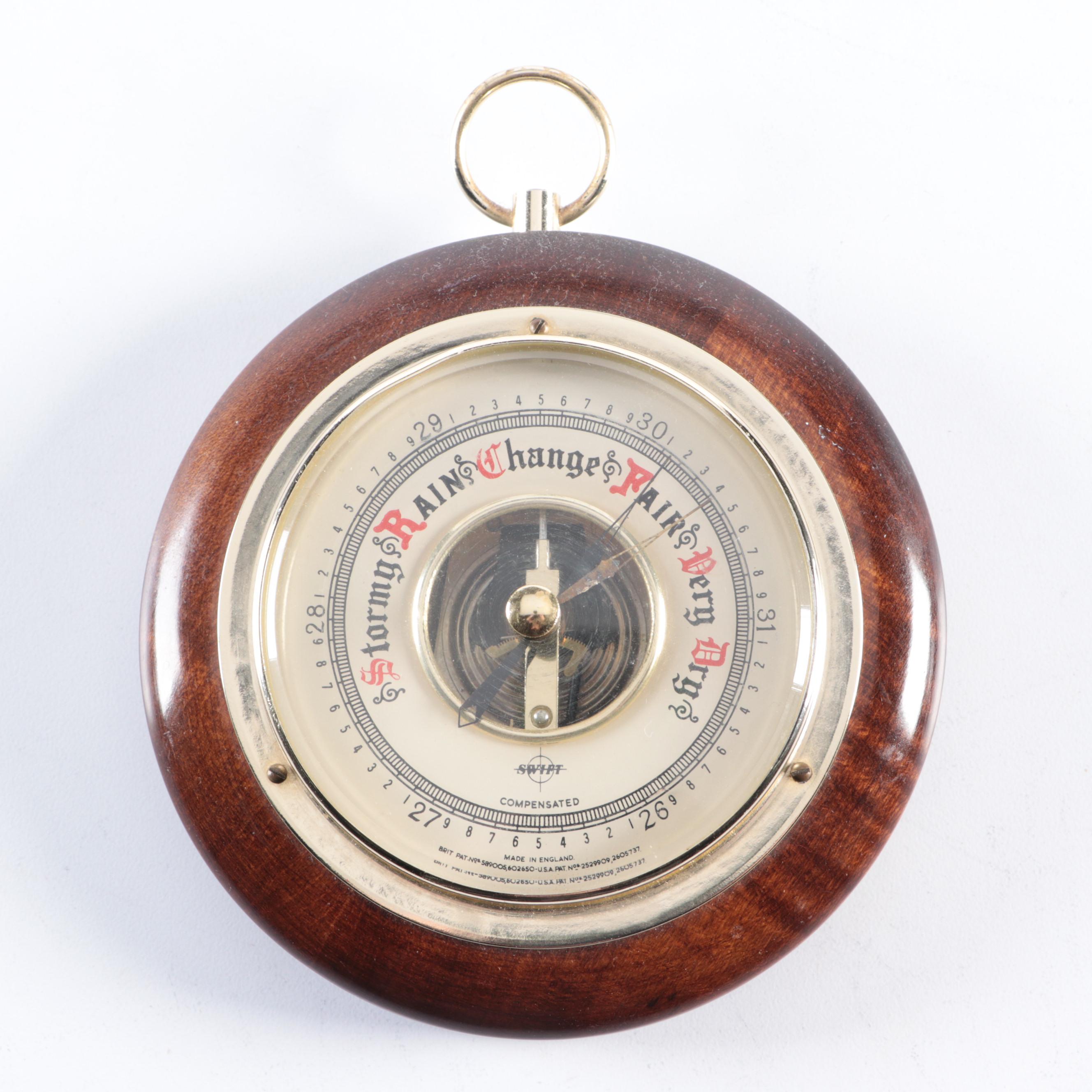 Hammer Schlemmer Weather Station Wall Clock  with Other Barometer