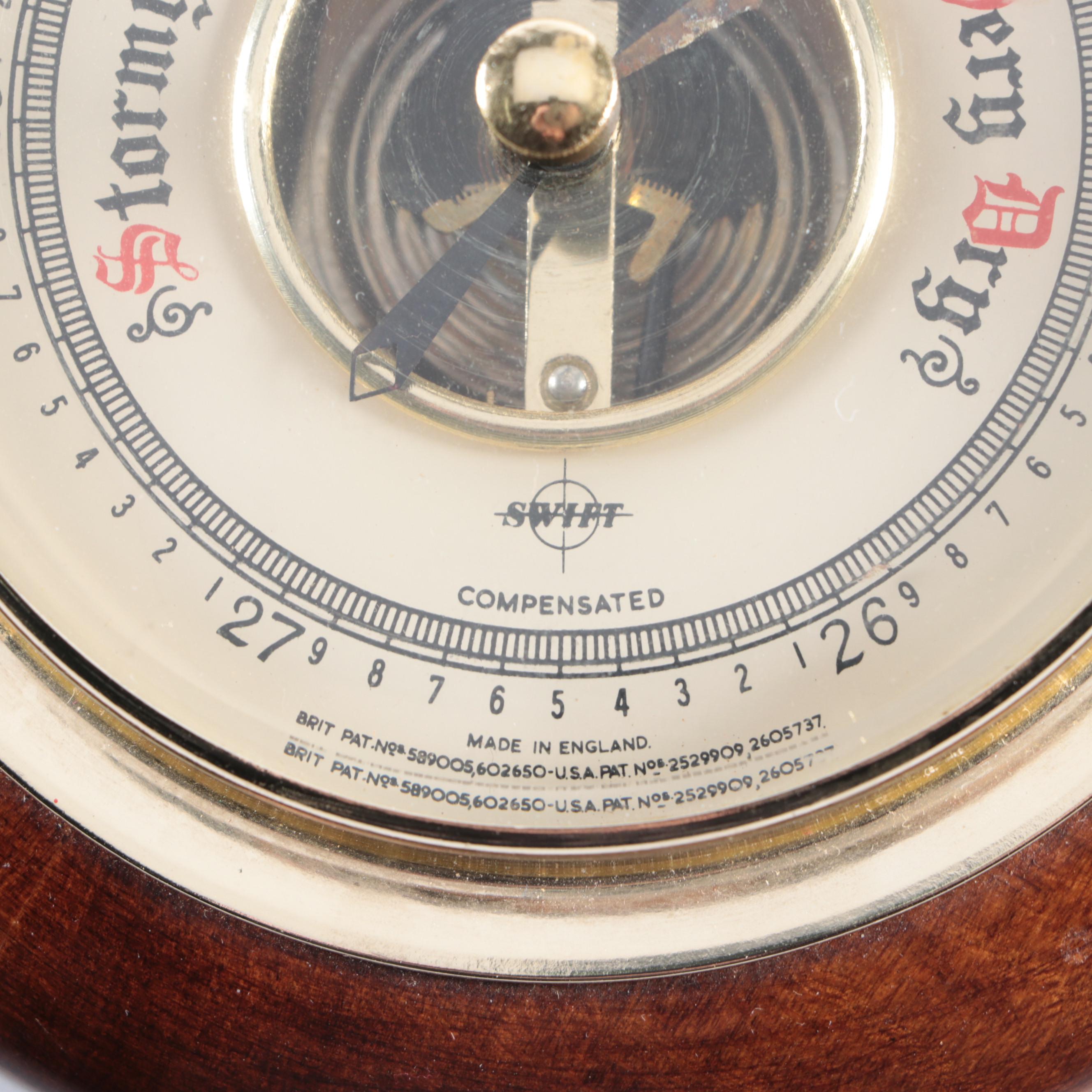 Hammer Schlemmer Weather Station Wall Clock  with Other Barometer