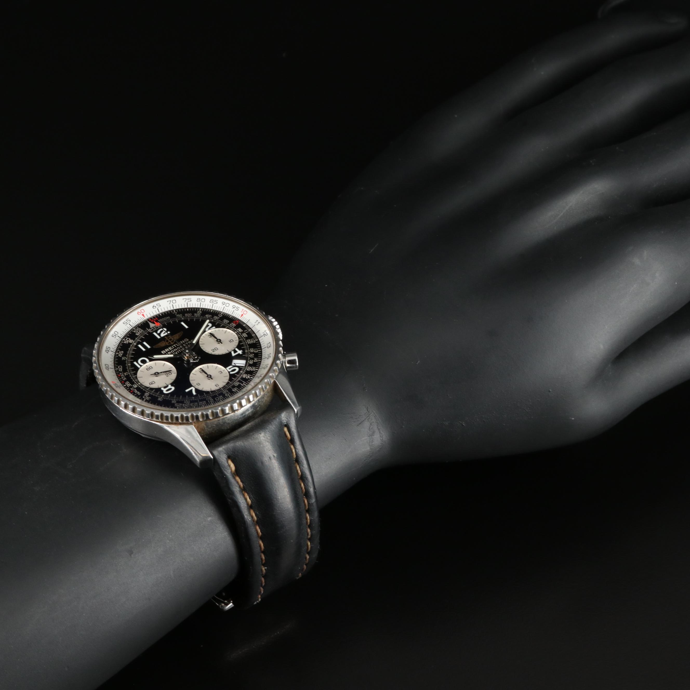 Breitling Navitimer Stainless Steel Chronograph Watch