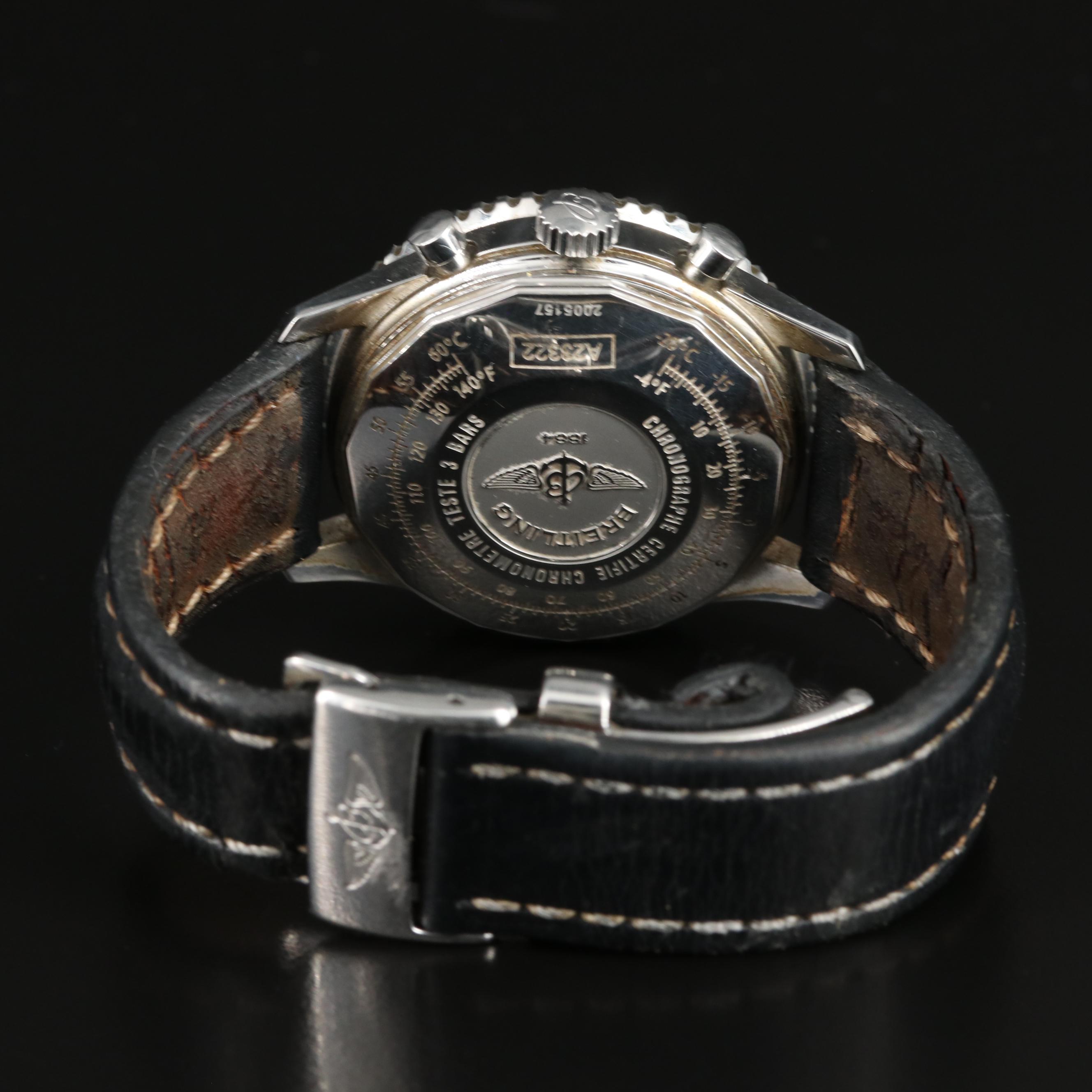 Breitling Navitimer Stainless Steel Chronograph Watch