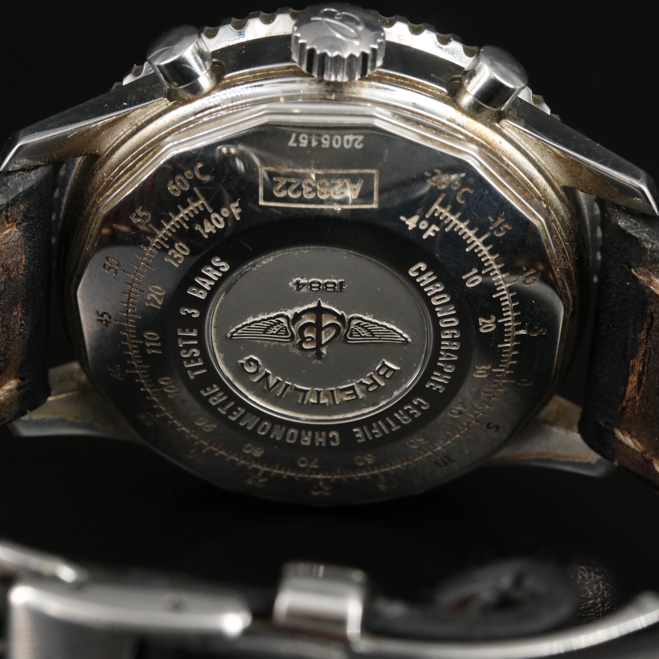 Breitling Navitimer Stainless Steel Chronograph Watch