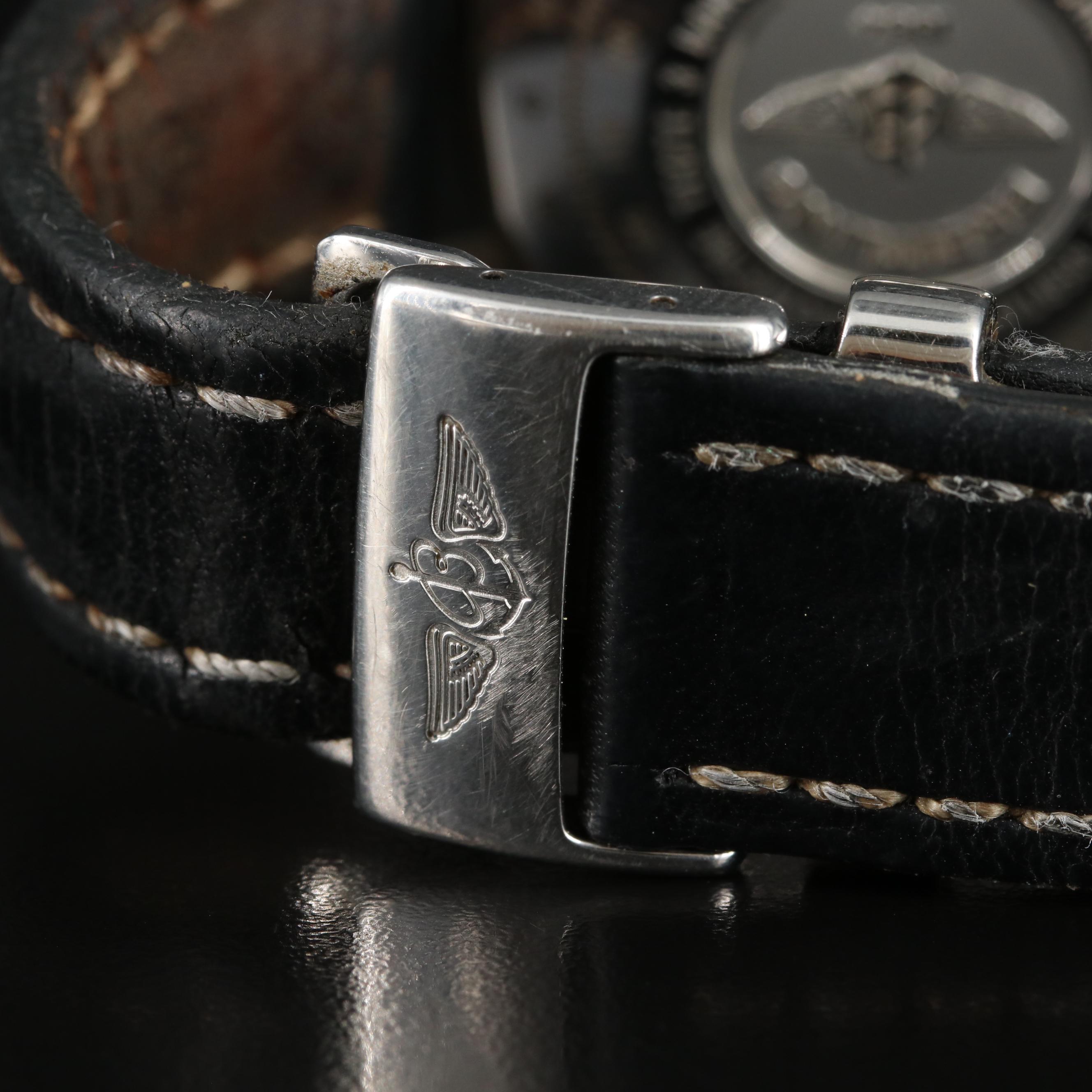 Breitling Navitimer Stainless Steel Chronograph Watch