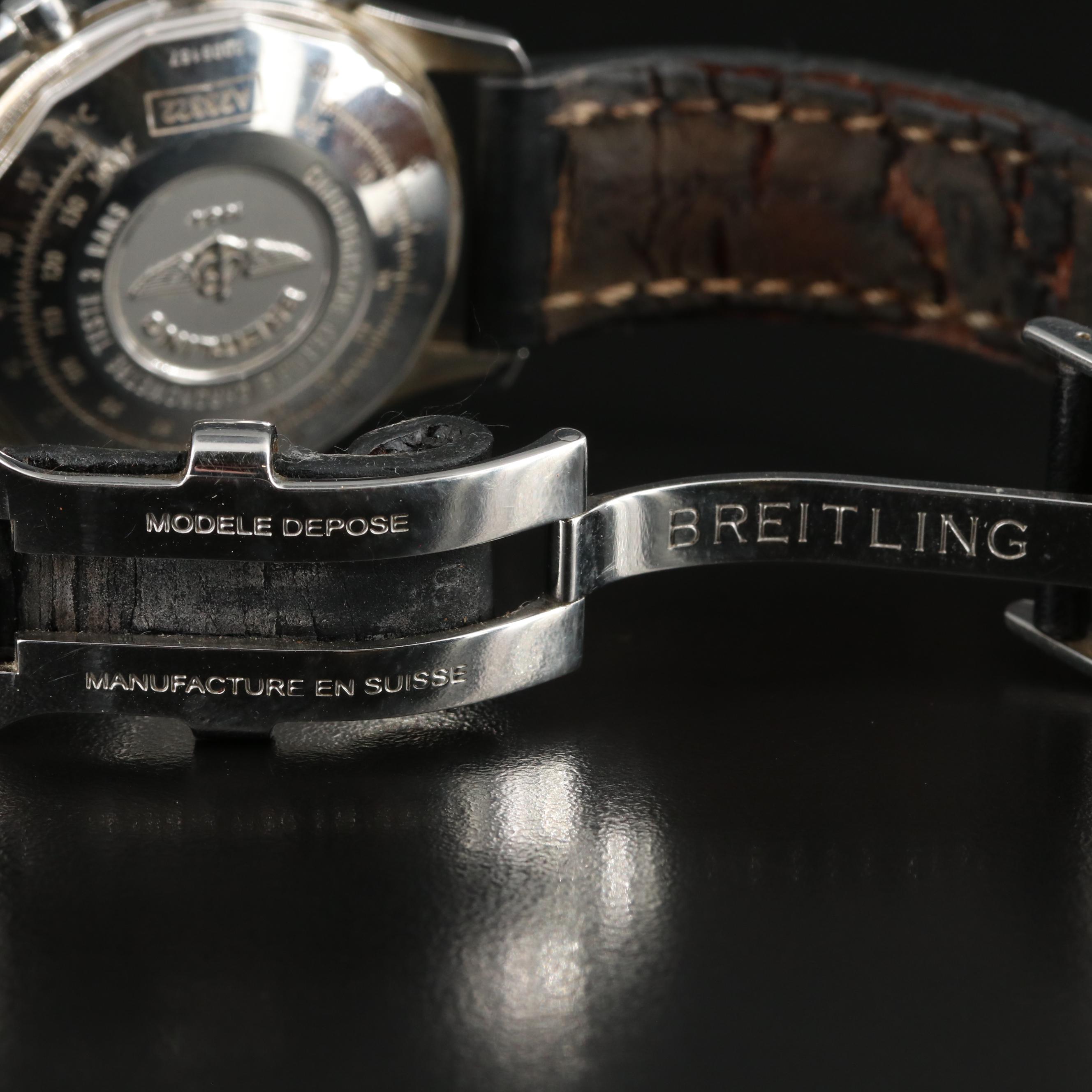 Breitling Navitimer Stainless Steel Chronograph Watch