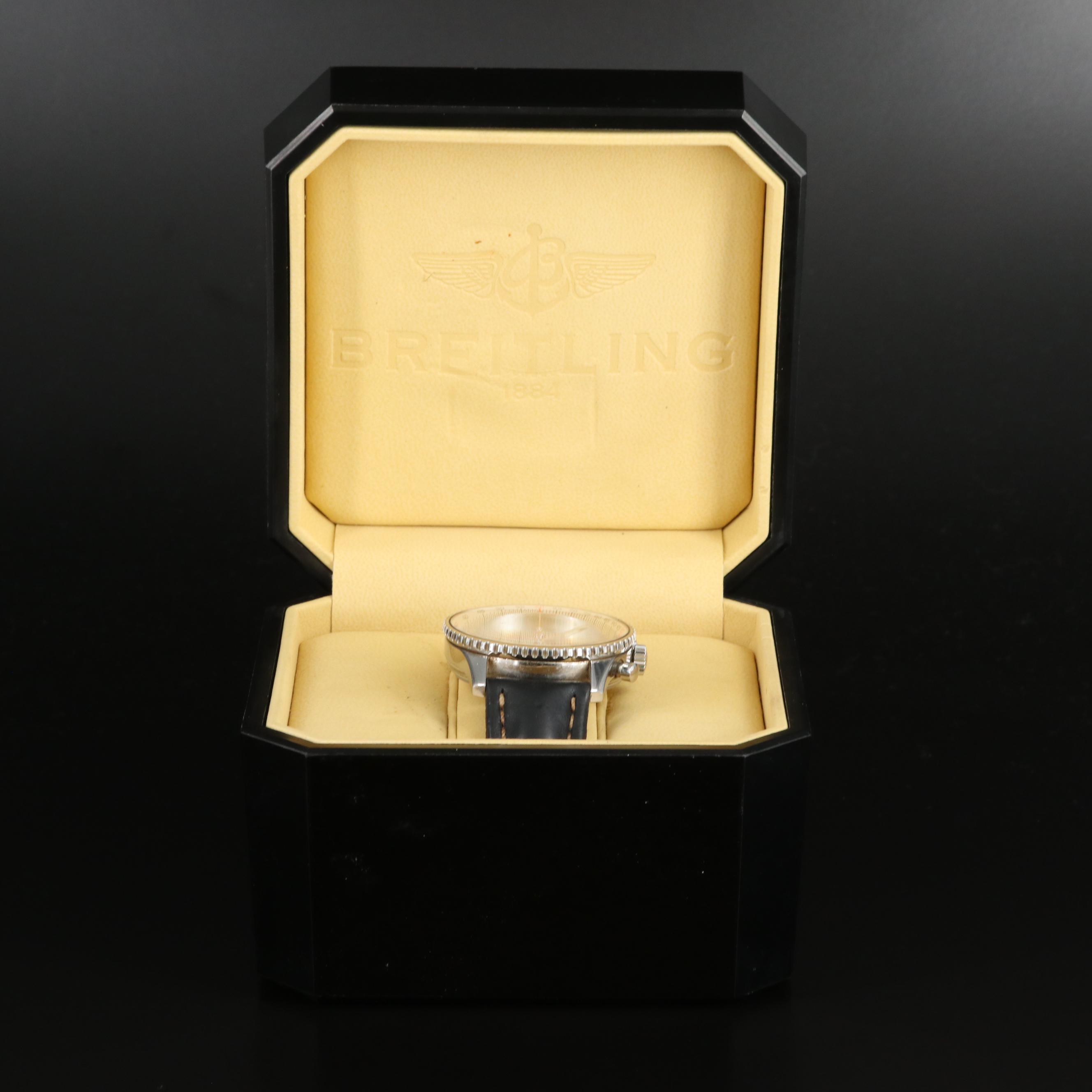 Breitling Navitimer Stainless Steel Chronograph Watch