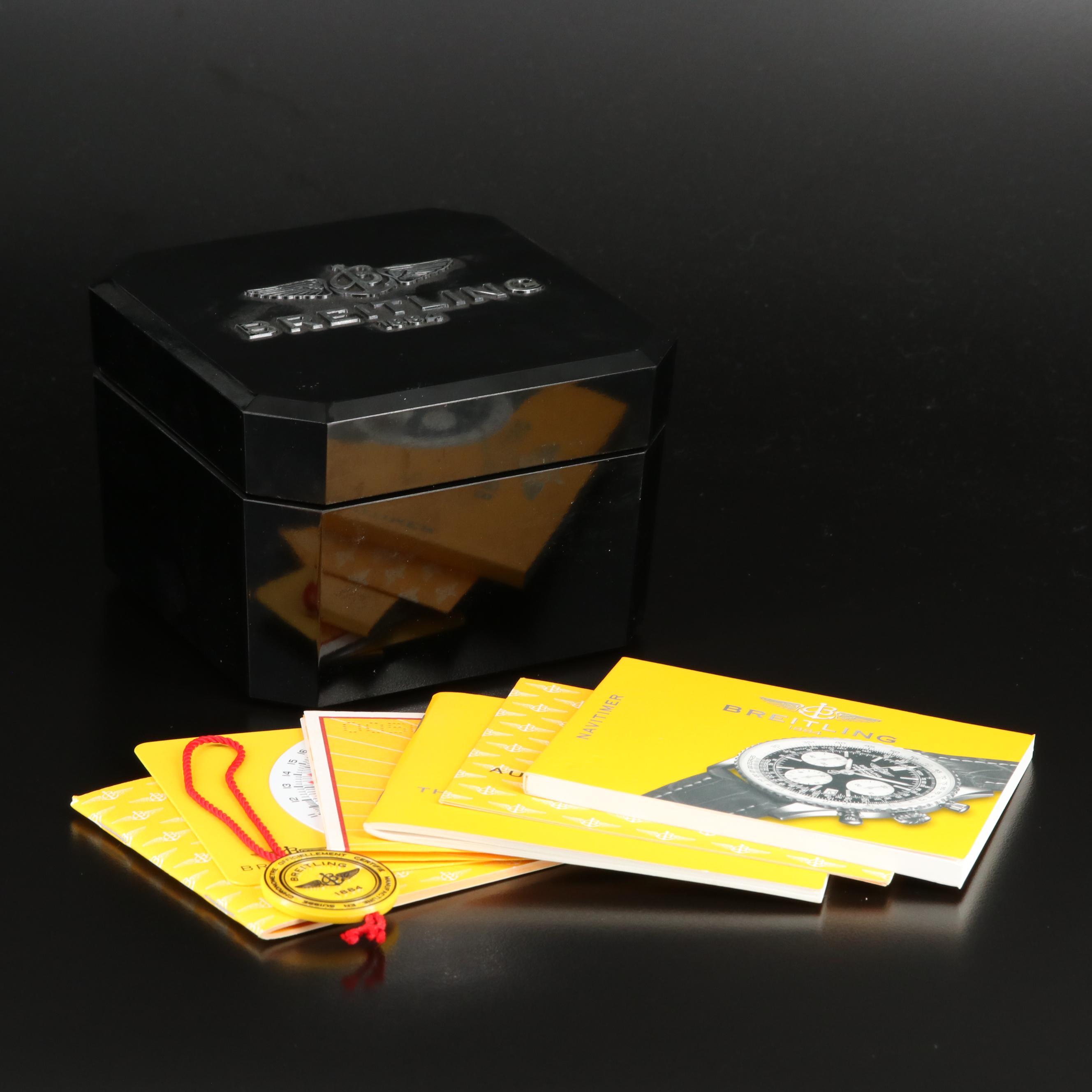 Breitling Navitimer Stainless Steel Chronograph Watch