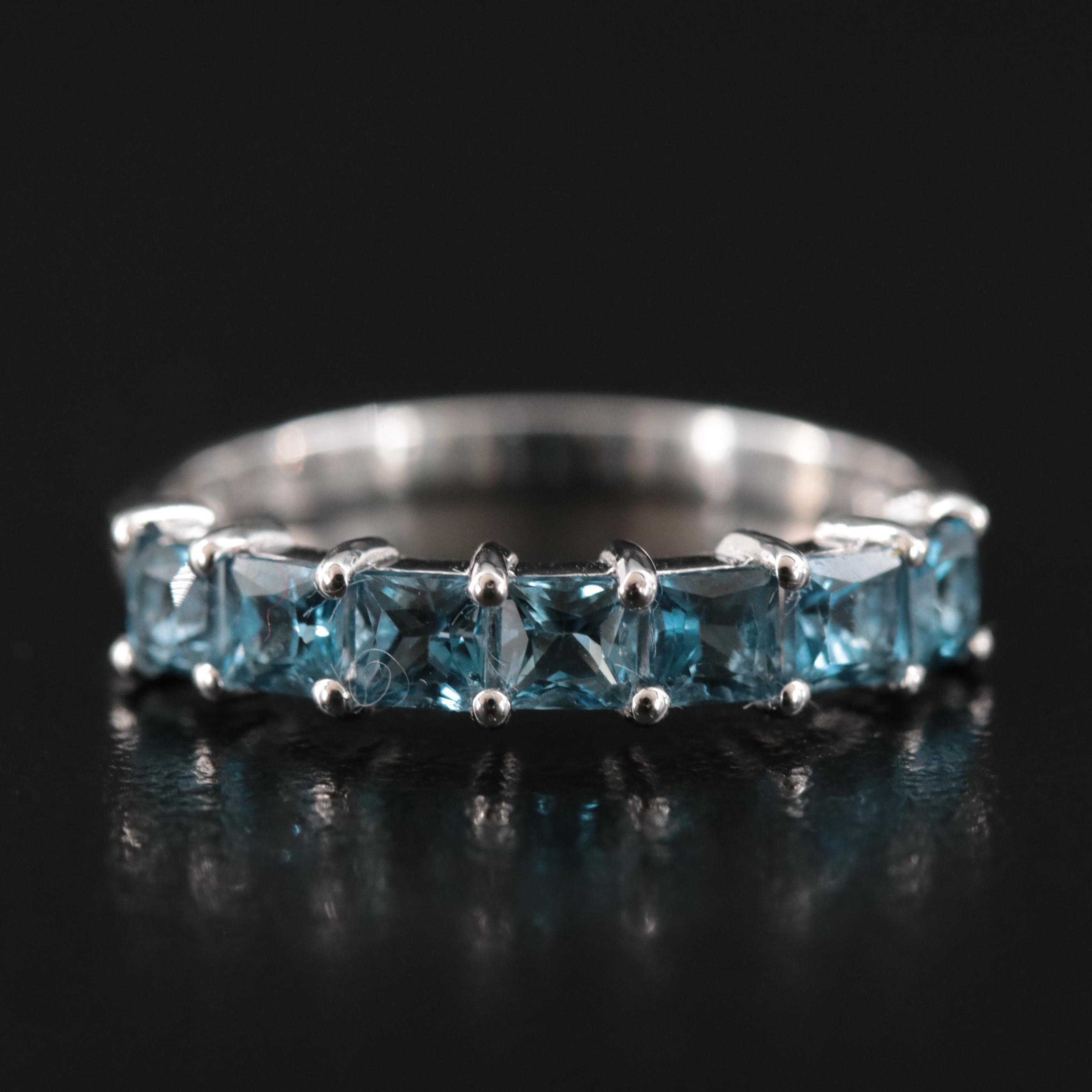 18K London Blue Topaz Band