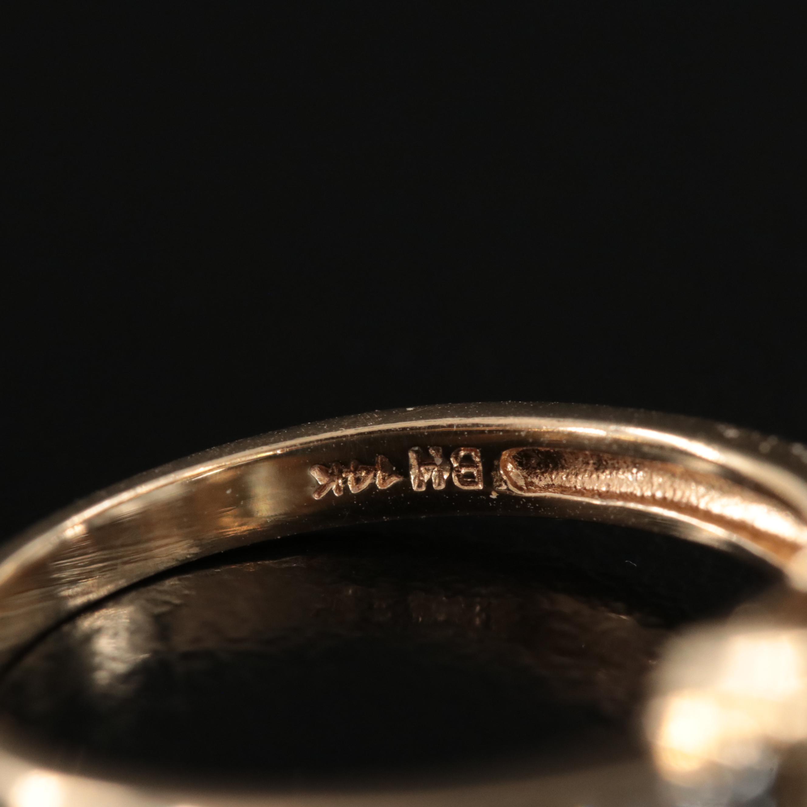 EFFY 14K Prasiolite and Diamond Ring