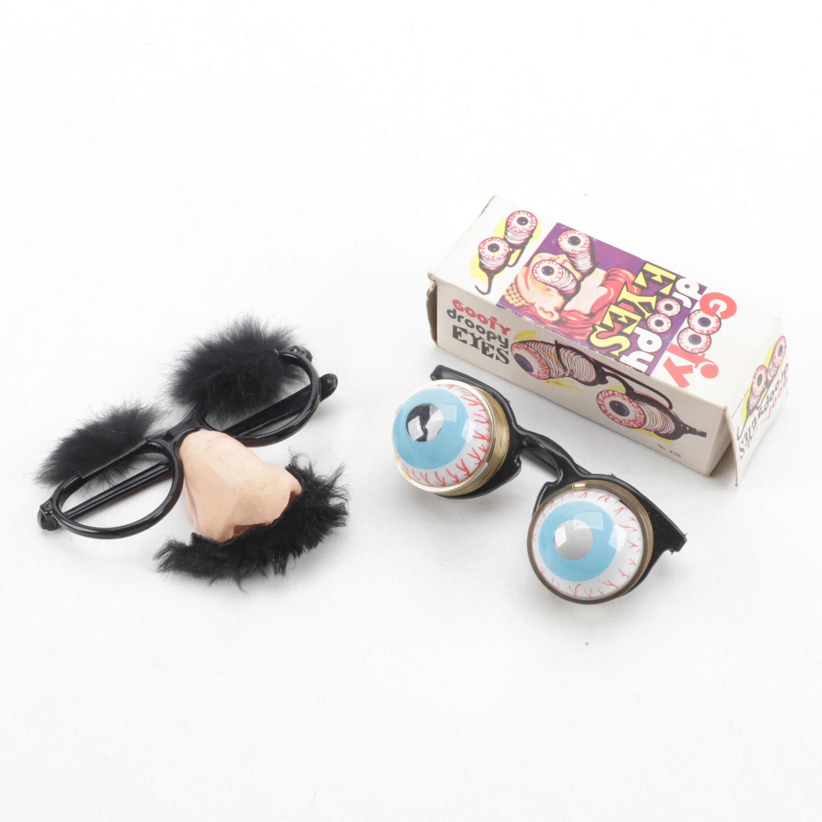 Novelty Groucho Marx Disguise With Goofy Droopy Eyesglasses