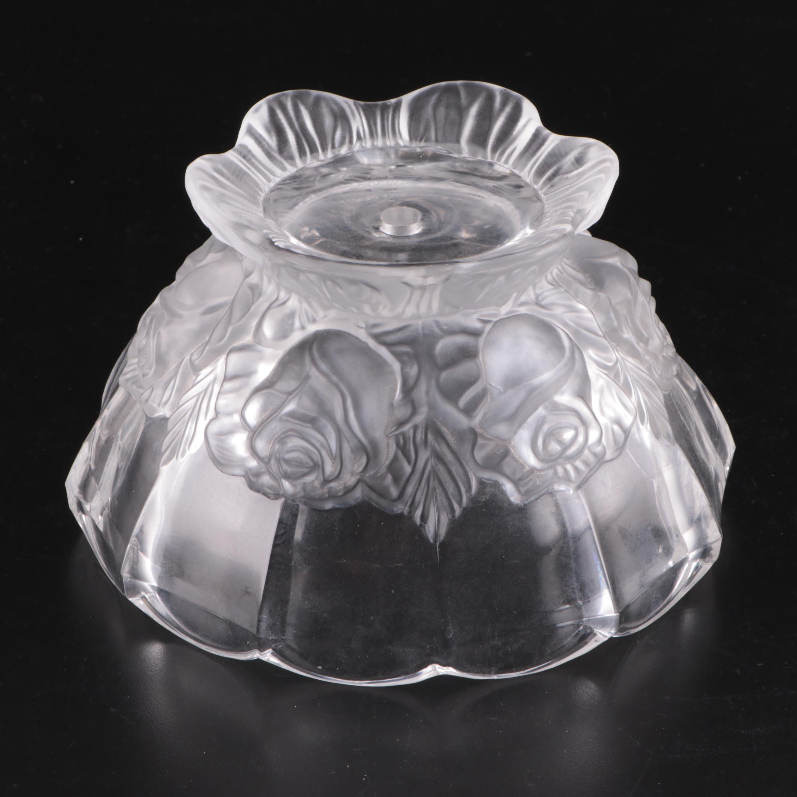 Imperlux Hand Cut Lead Crystal Boudoir Lamp