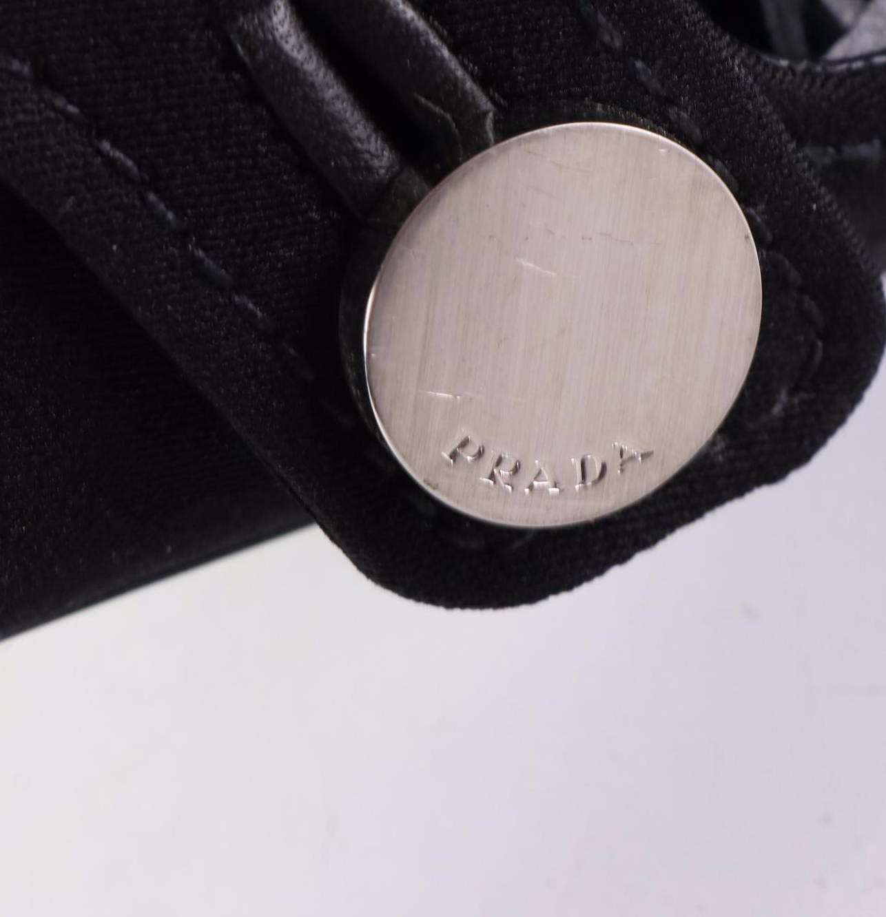 Prada Gabardine Calzature Donna Pumps in Nero with Box