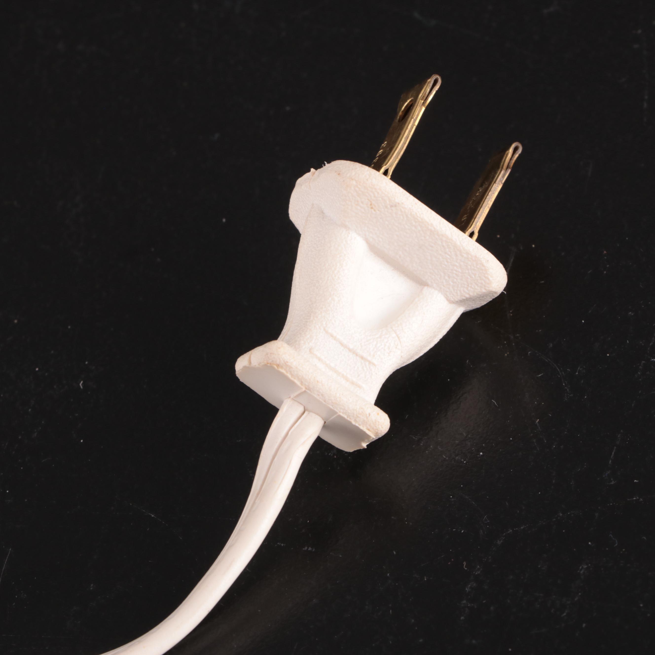 Imperlux Hand Cut Lead Crystal Boudoir Lamp