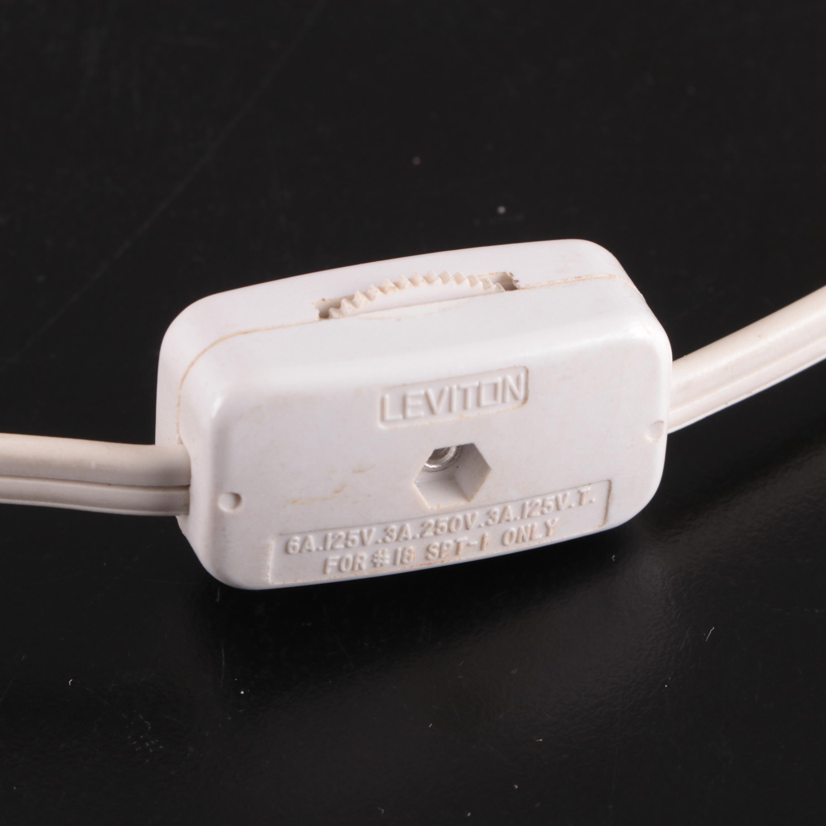 Imperlux Hand Cut Lead Crystal Boudoir Lamp