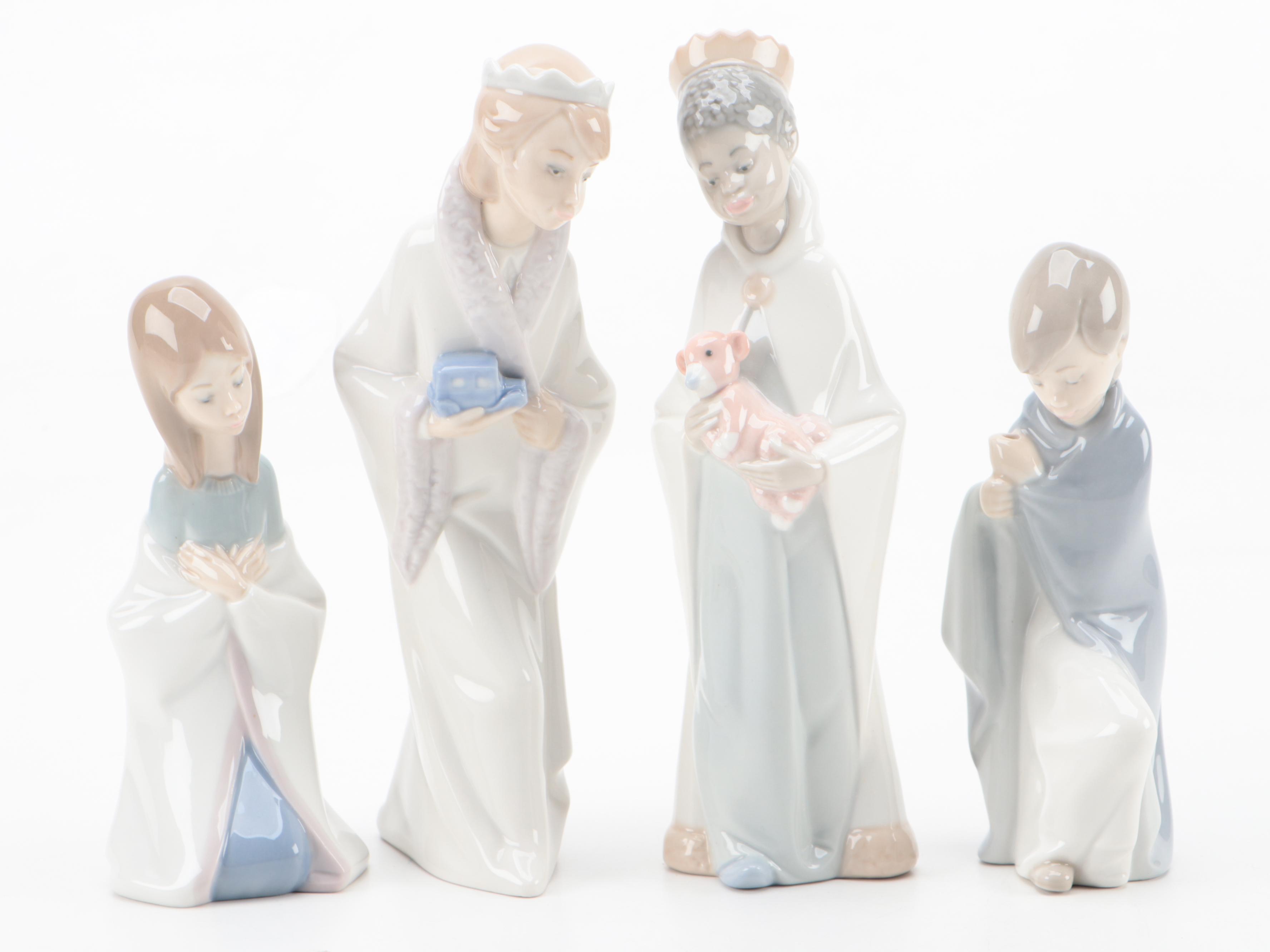 Lladró "Mary", "St. Joseph", "Baby Jesus" and More Porcelain Figurines