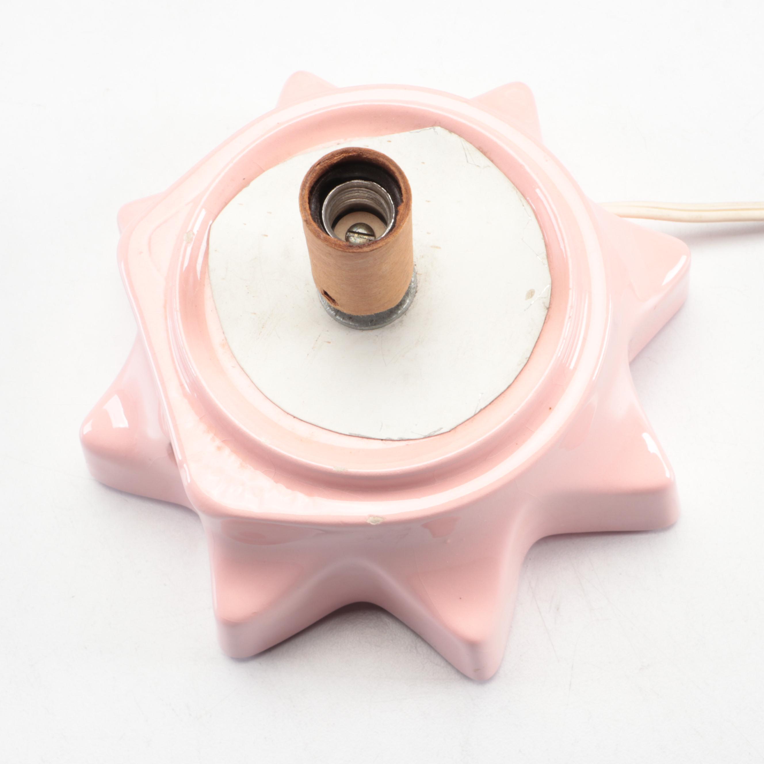 Holland Mold Illuminated Ceramic Christmas Tree with Holiday Blow Molds