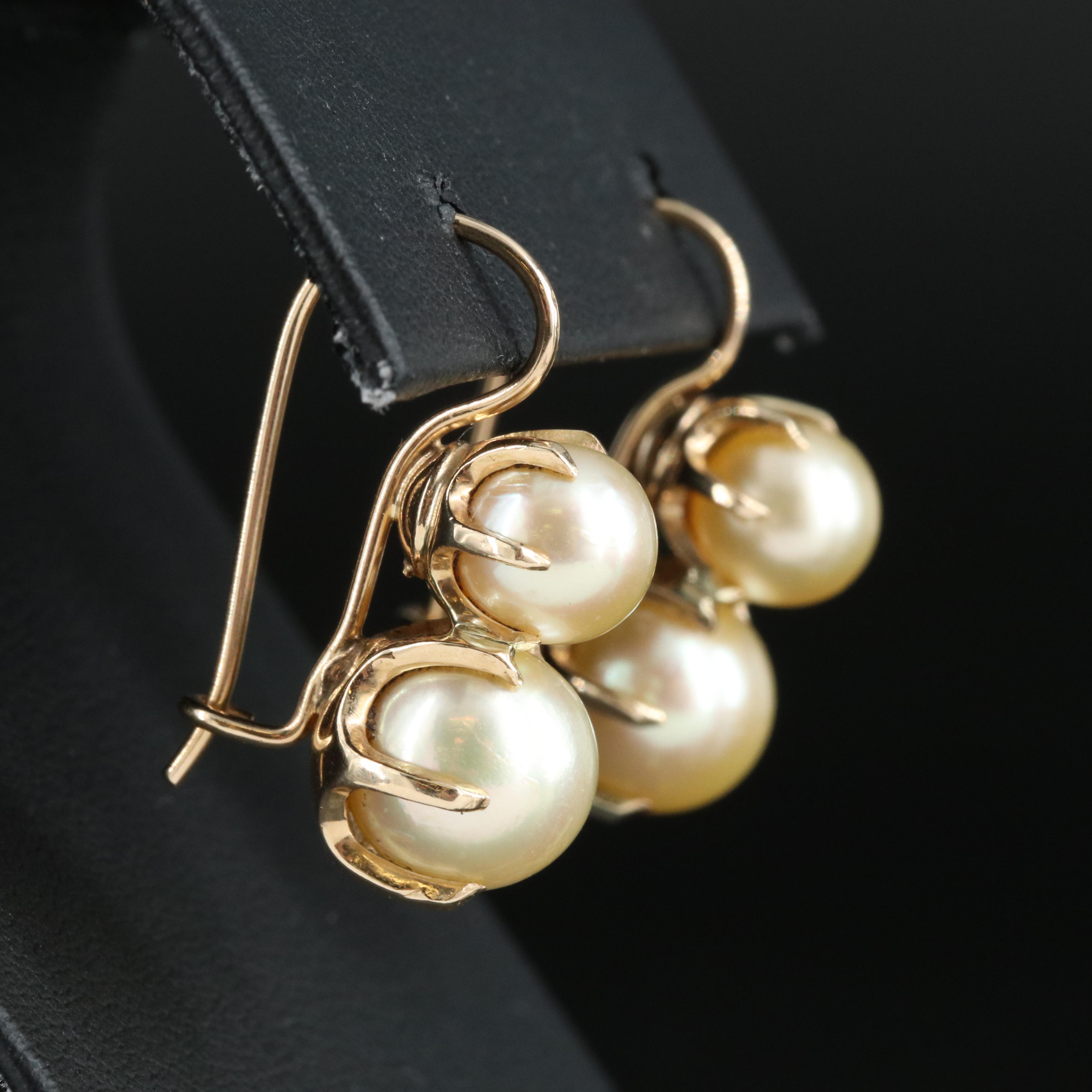 14K Pearl Earrings