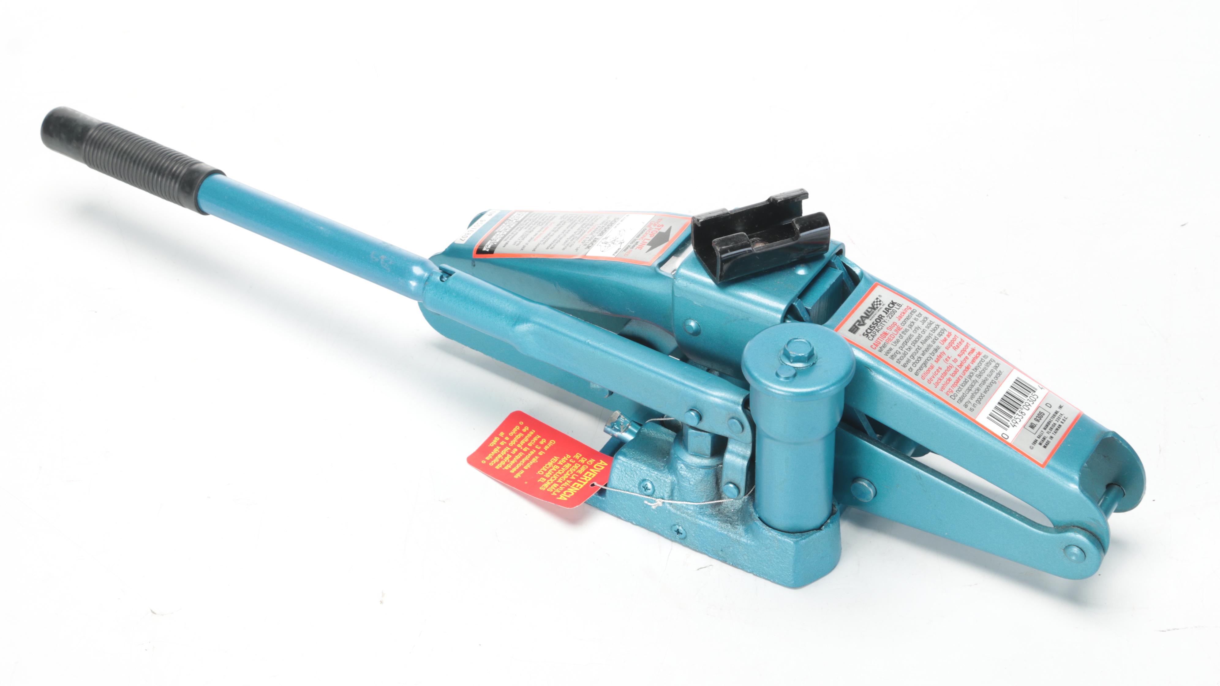 Rally Easy Lift Hydraulic Scissor Jack