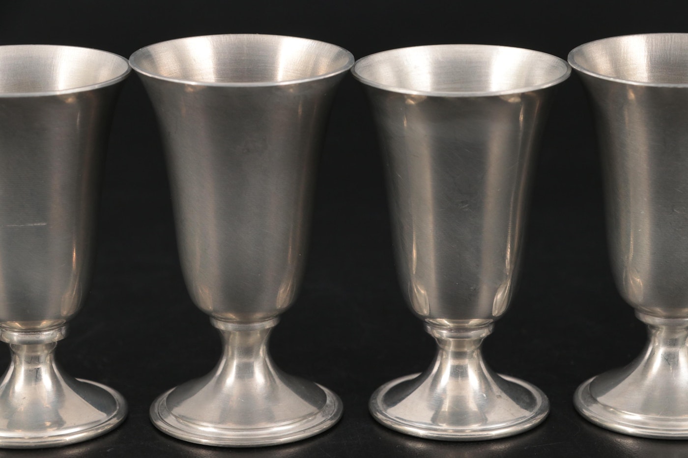Nambe Alloy Candlesticks With Royal Holland Pewter Pitcher, Revere ...