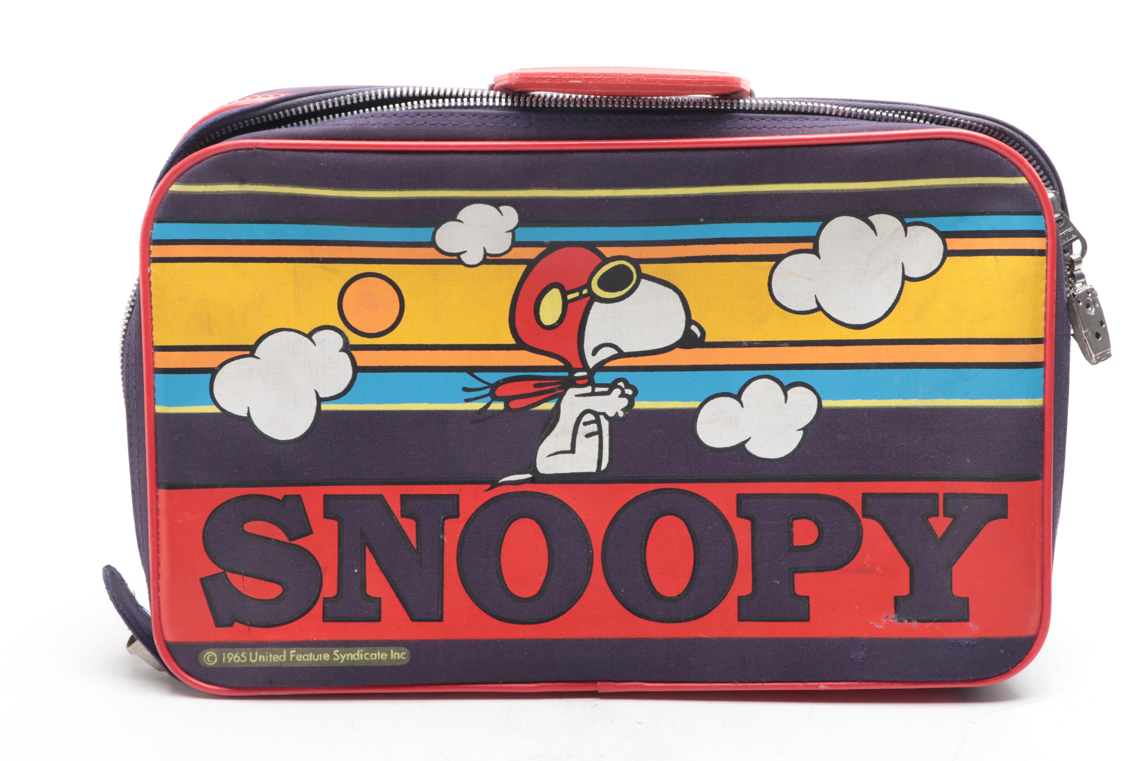 Snoopy Child's Suitcase, Railway Car Music Box Toy, and More