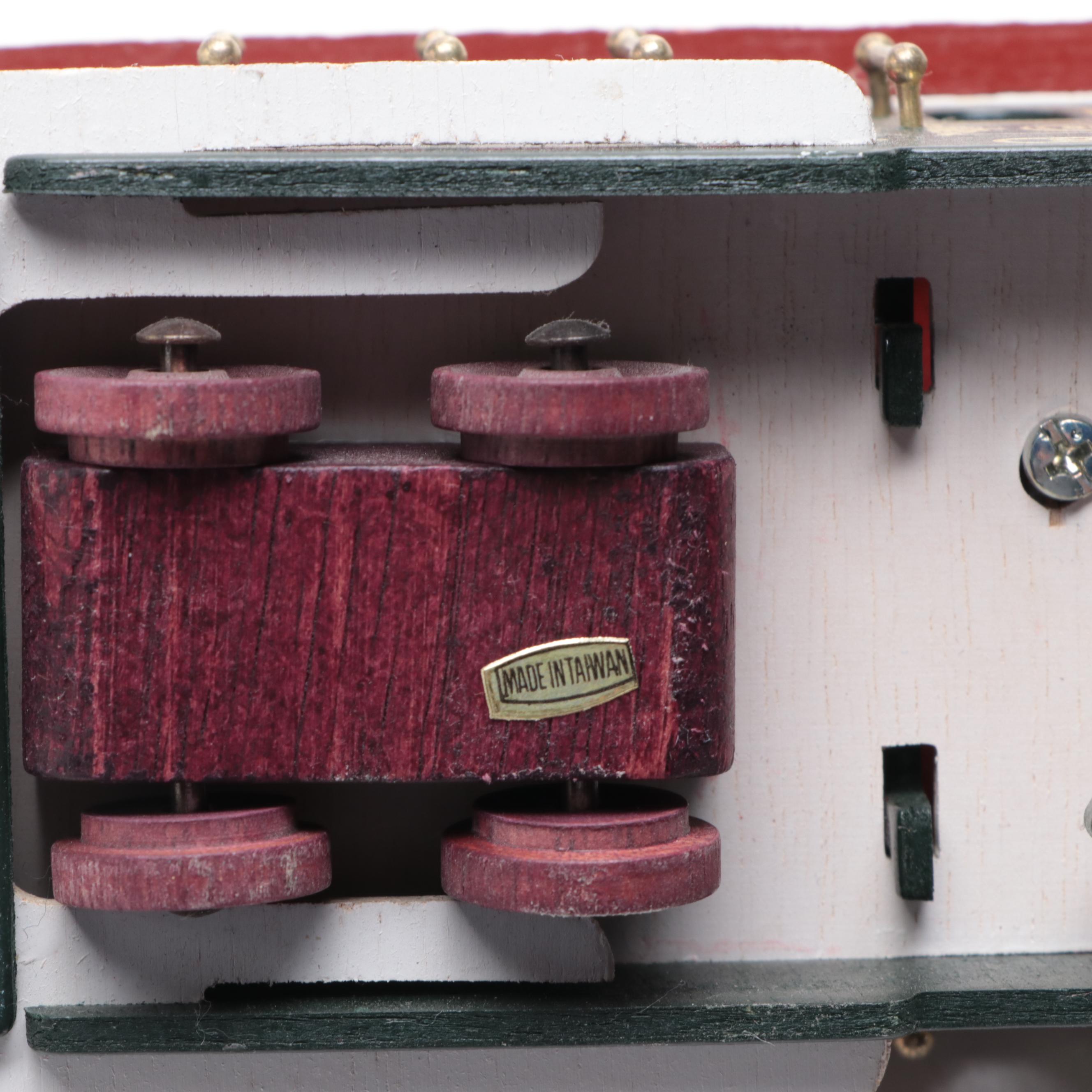 Snoopy Child's Suitcase, Railway Car Music Box Toy, and More