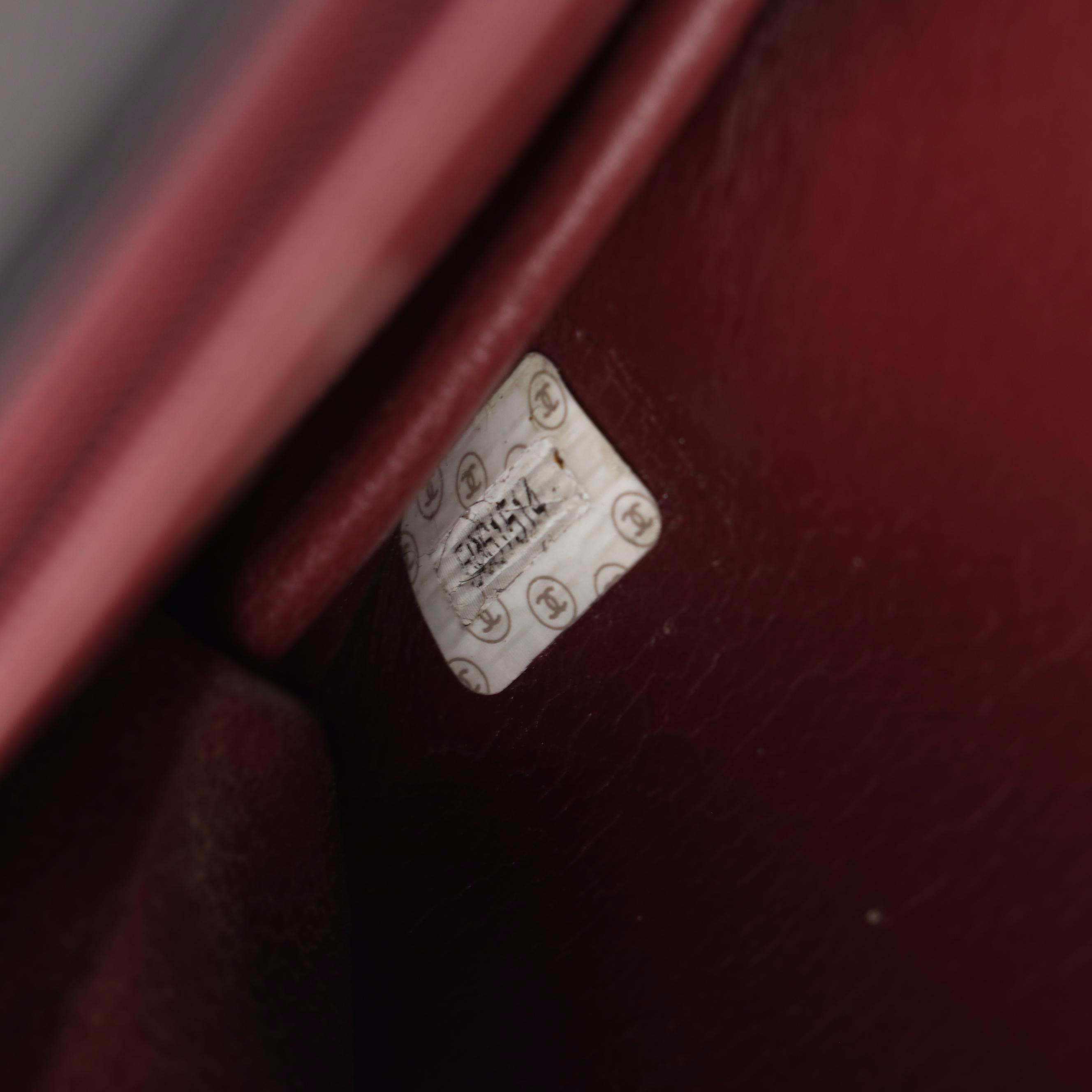 Chanel Full Flap Bag in Black Quilted Lambskin with Classic Chain Strap