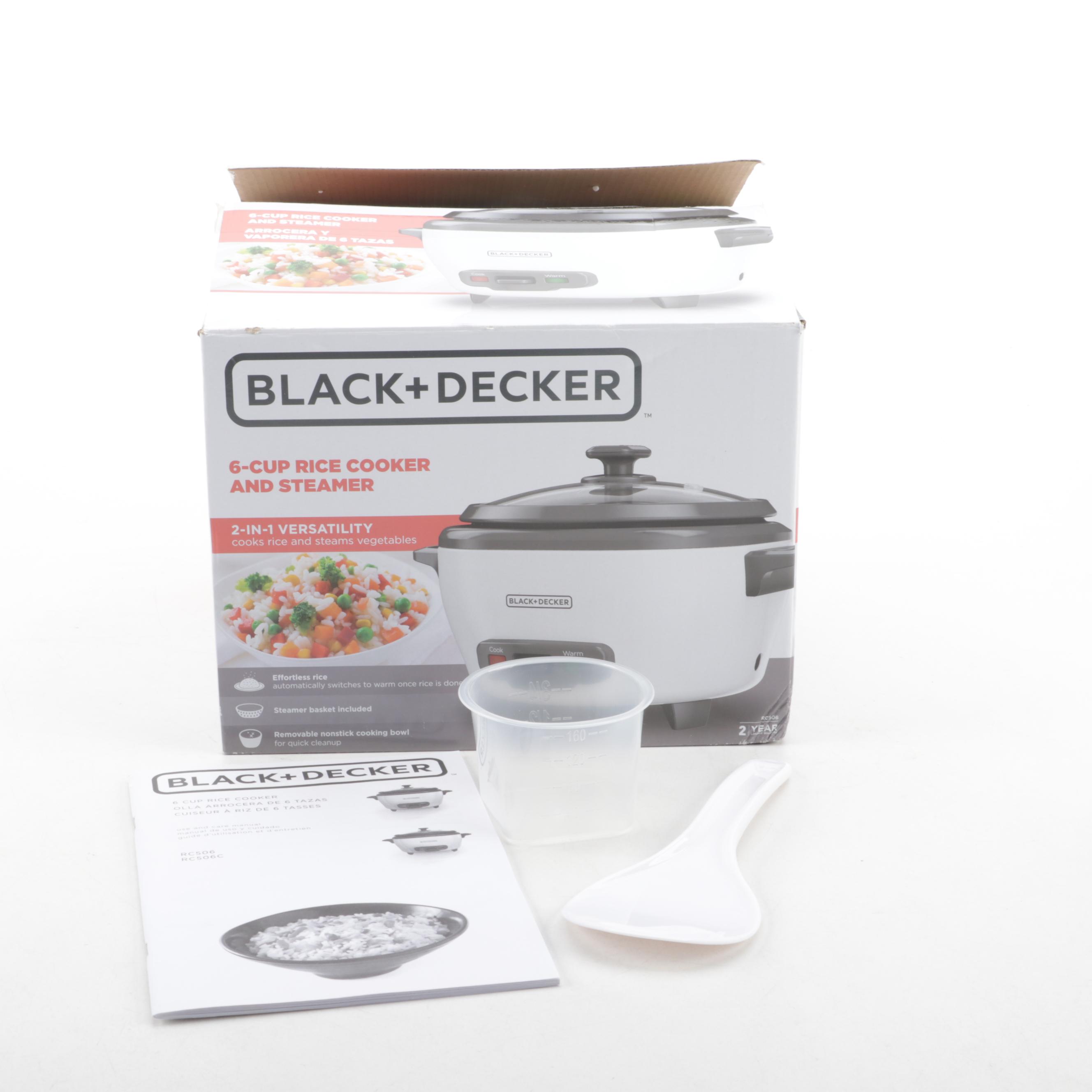 Keurig Coffee Machine with Black & Decker Rice Cooker, 21st Century EBTH