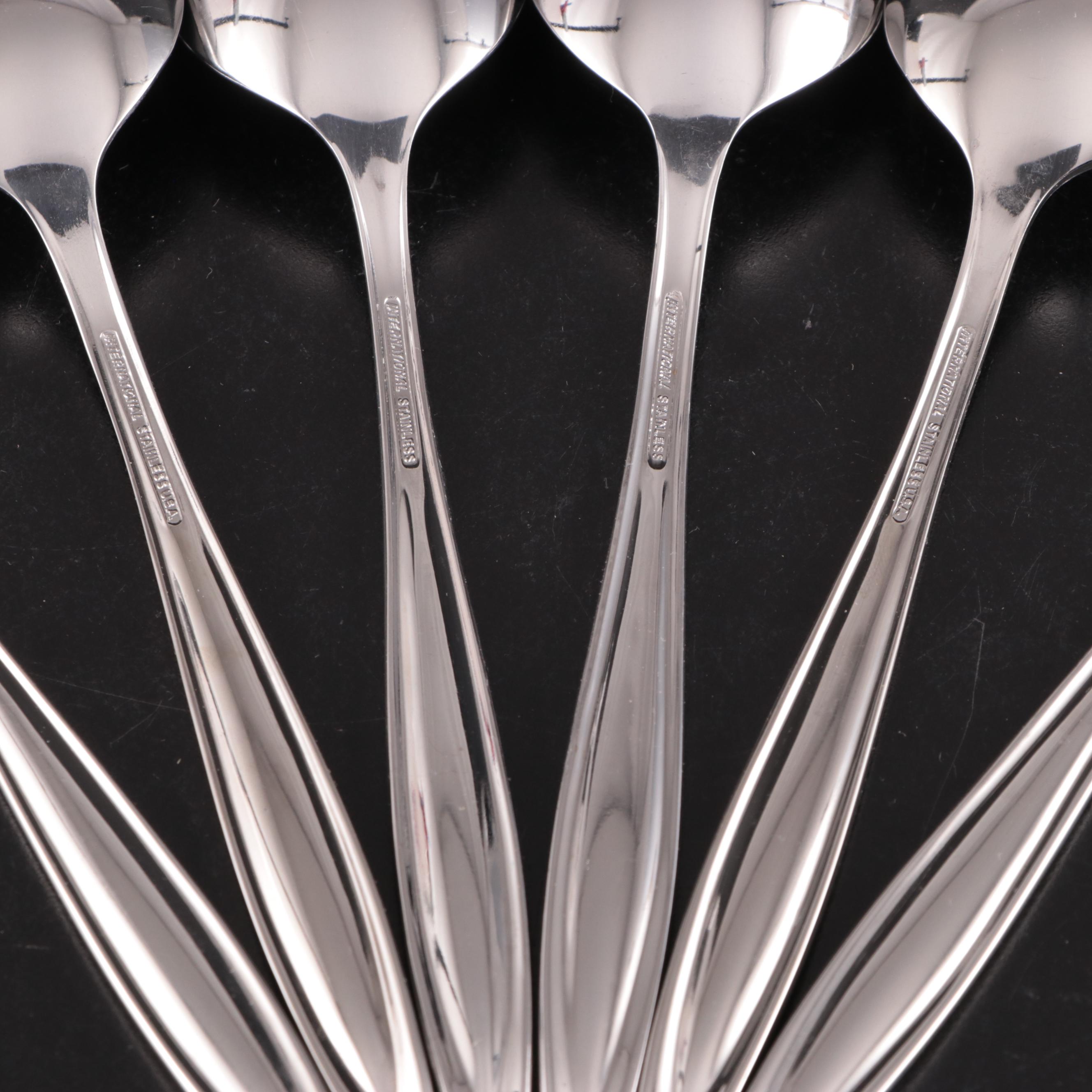International Stainless Steel Flatware, Mid to Late 20th Century