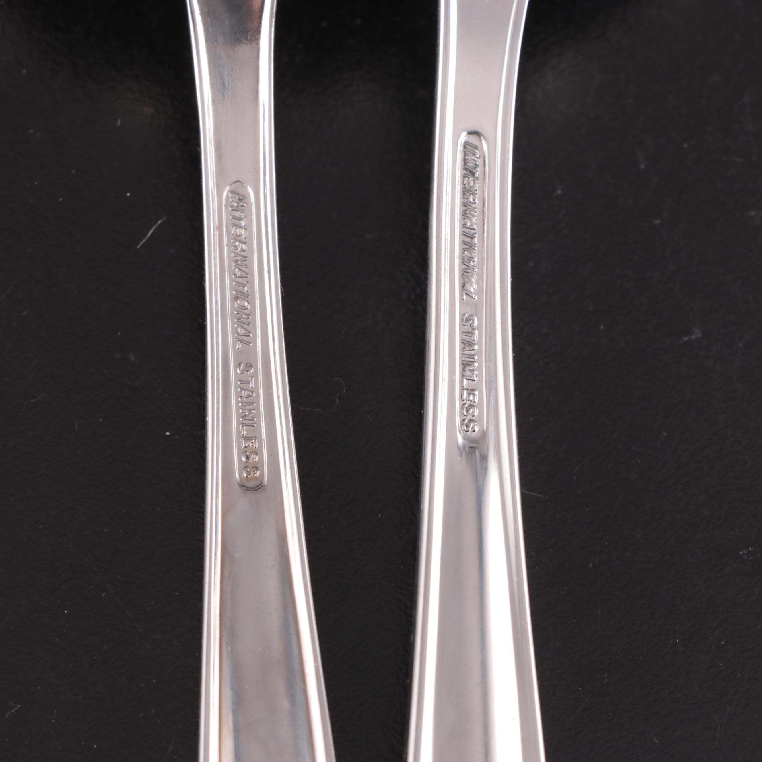 International Stainless Steel Flatware, Mid to Late 20th Century