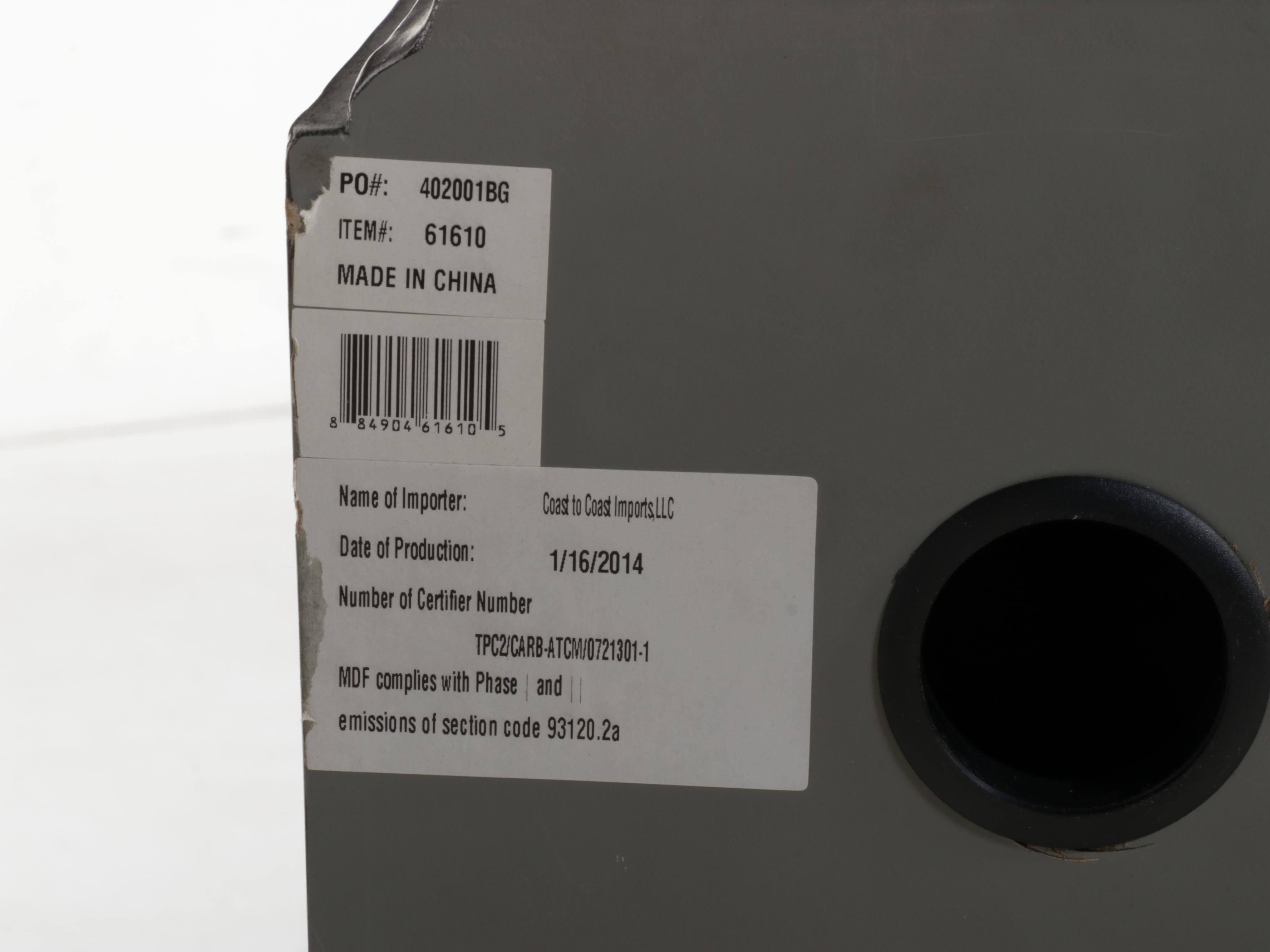 Contemporary Silvered Finish and Paint-Decorated Wood and Glass Credenza