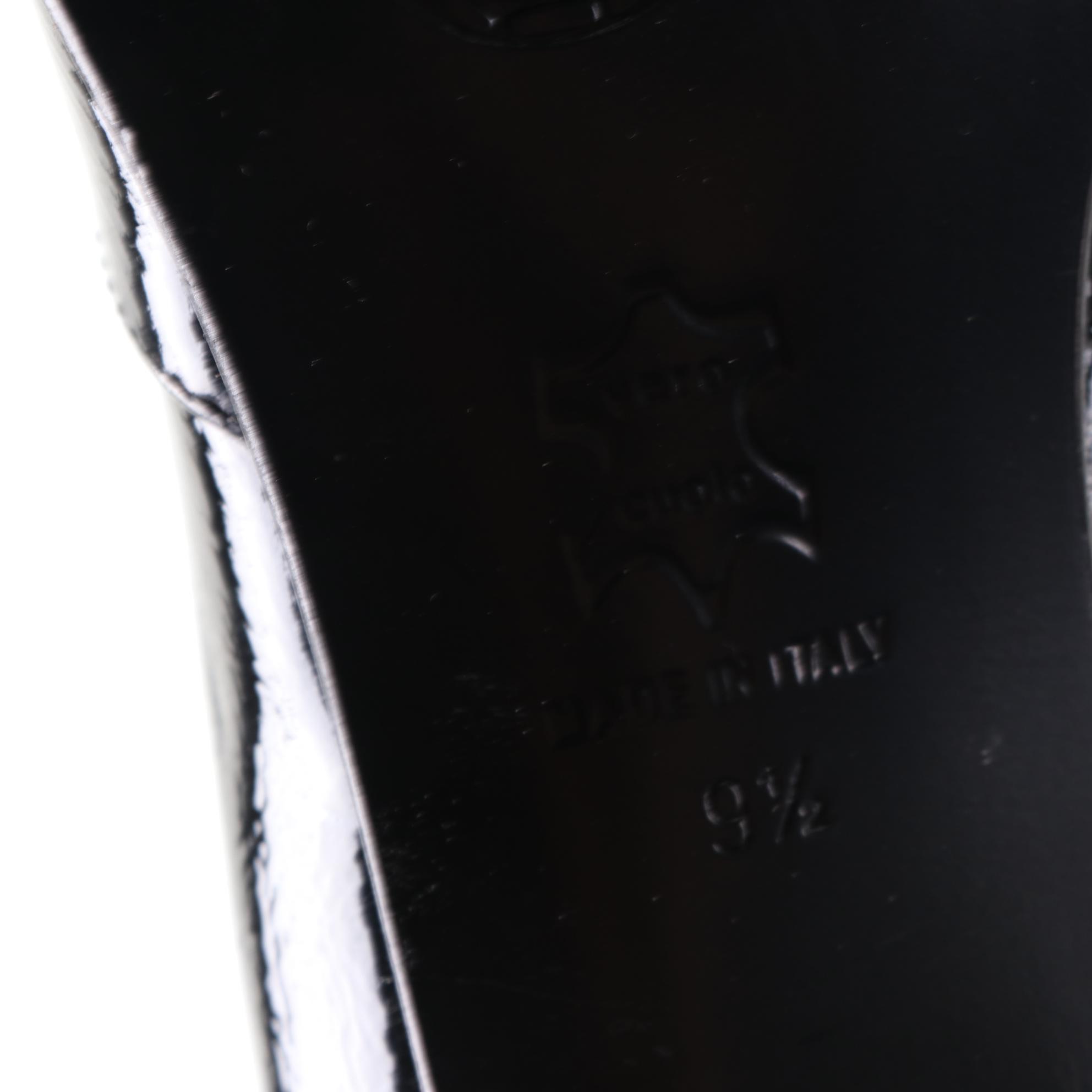 Michael Kors Brown Leather and Aquatalia Black Patent Leather Knee-High Boots