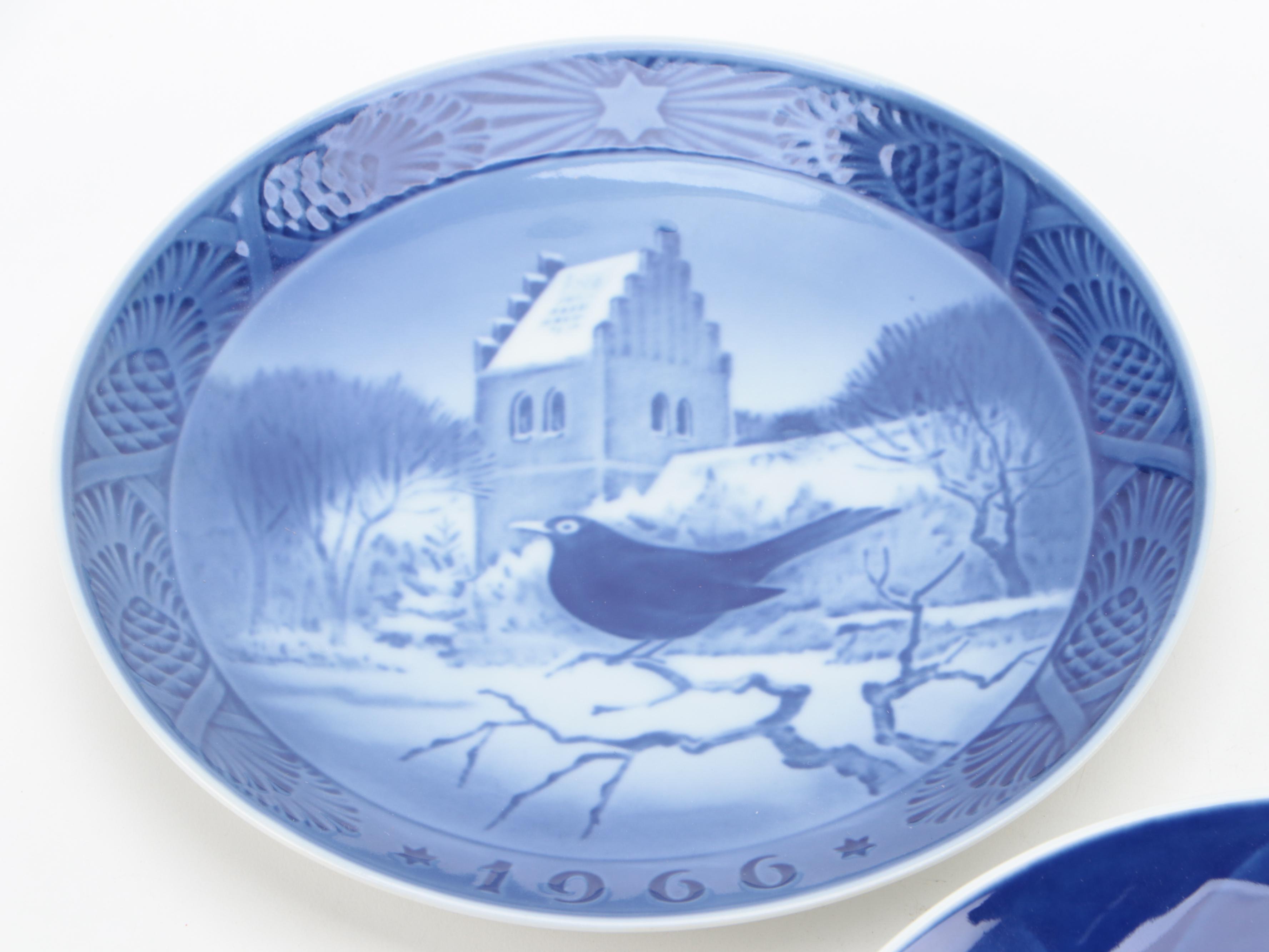 Royal Copenhagen Annual Porcelain Christmas Plates