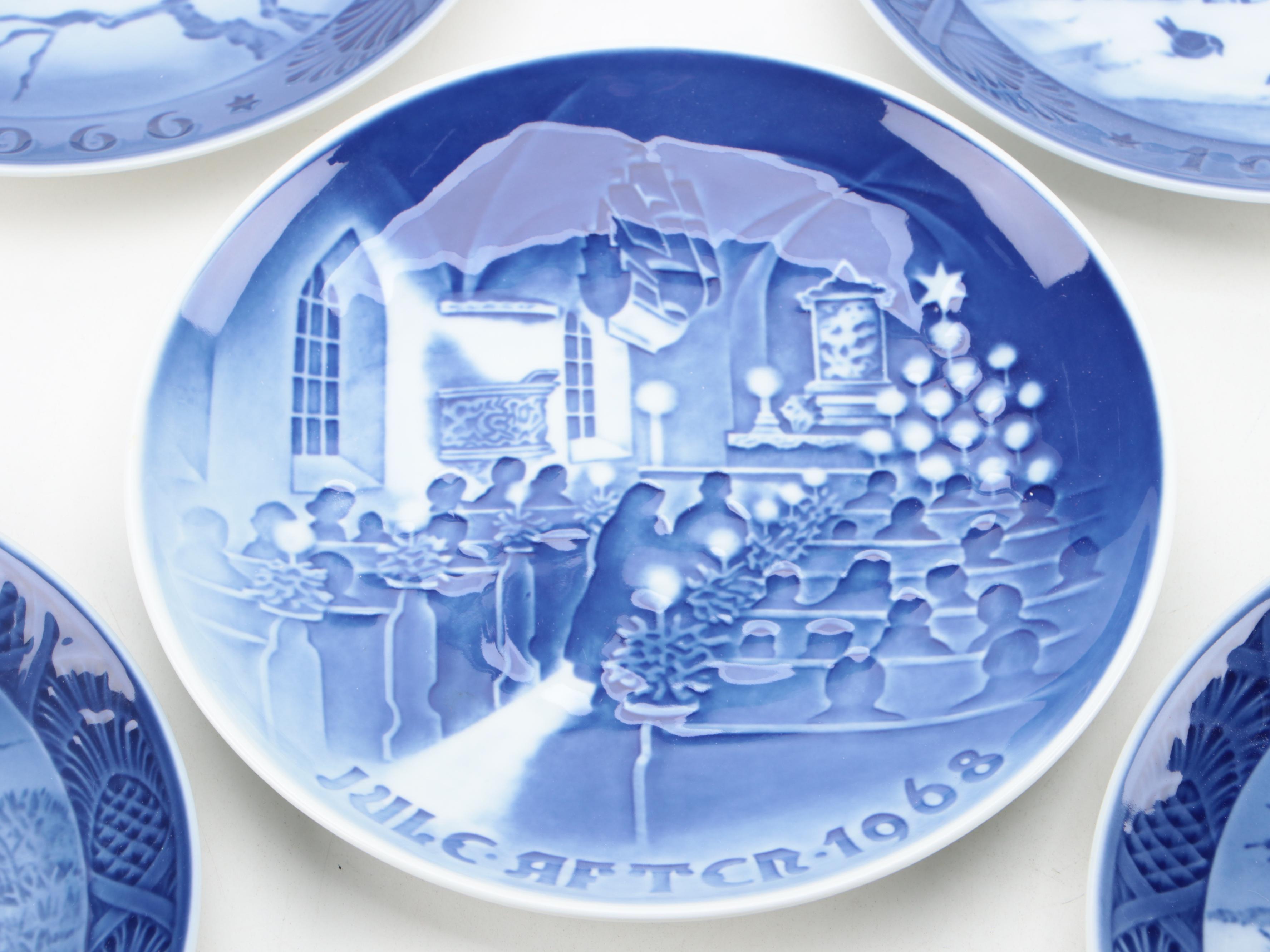 Royal Copenhagen Annual Porcelain Christmas Plates