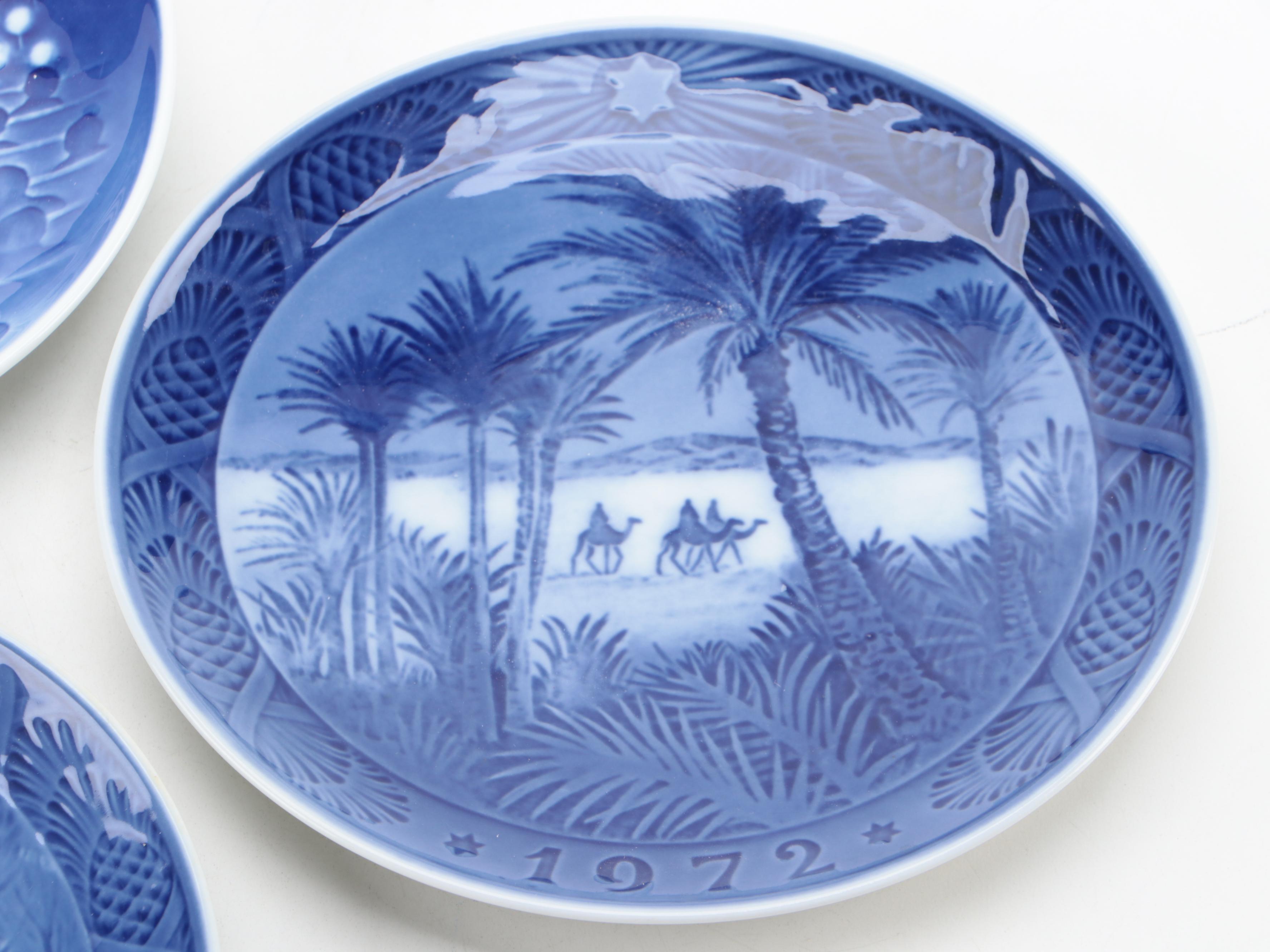 Royal Copenhagen Annual Porcelain Christmas Plates