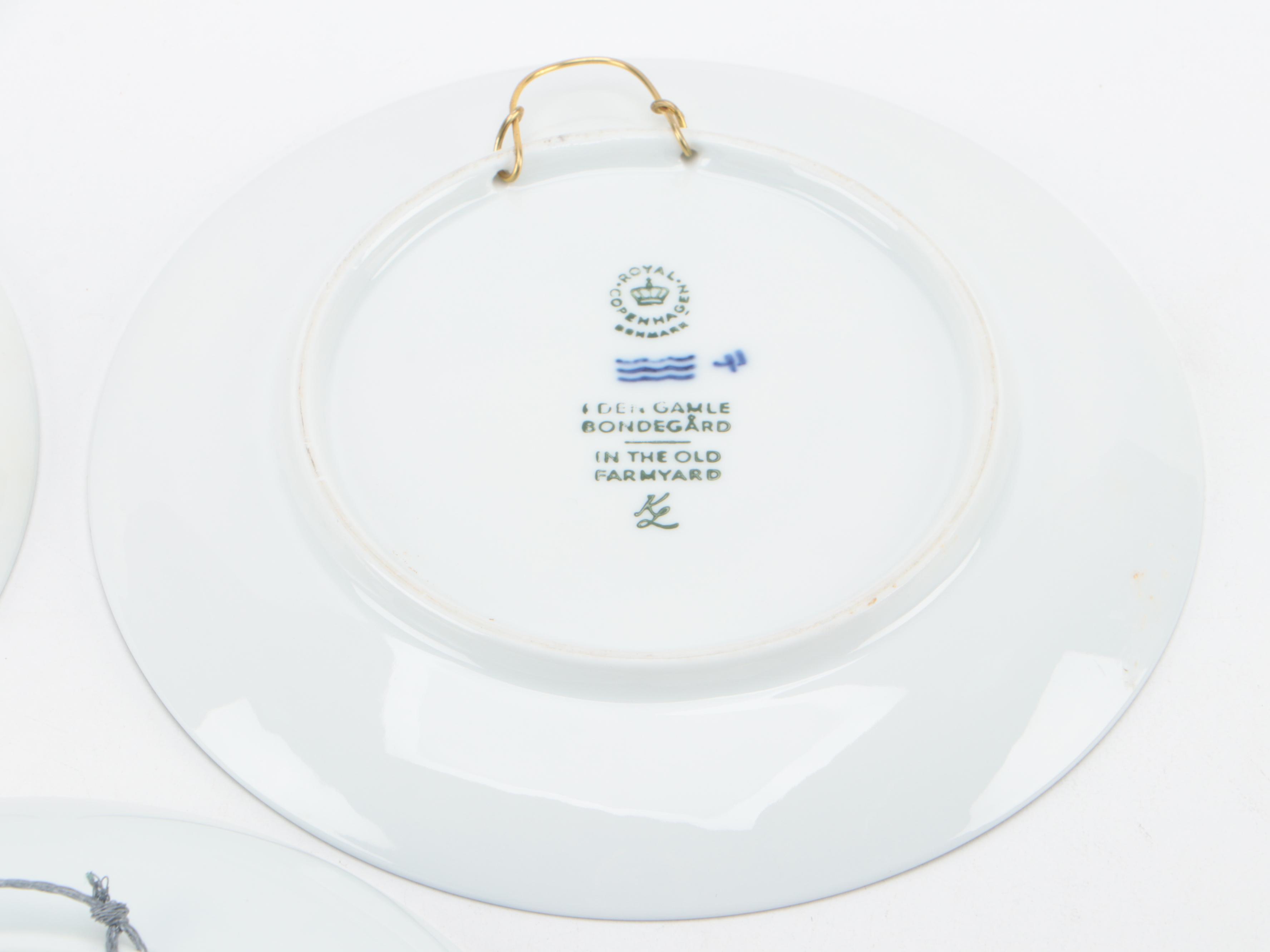 Royal Copenhagen Annual Porcelain Christmas Plates