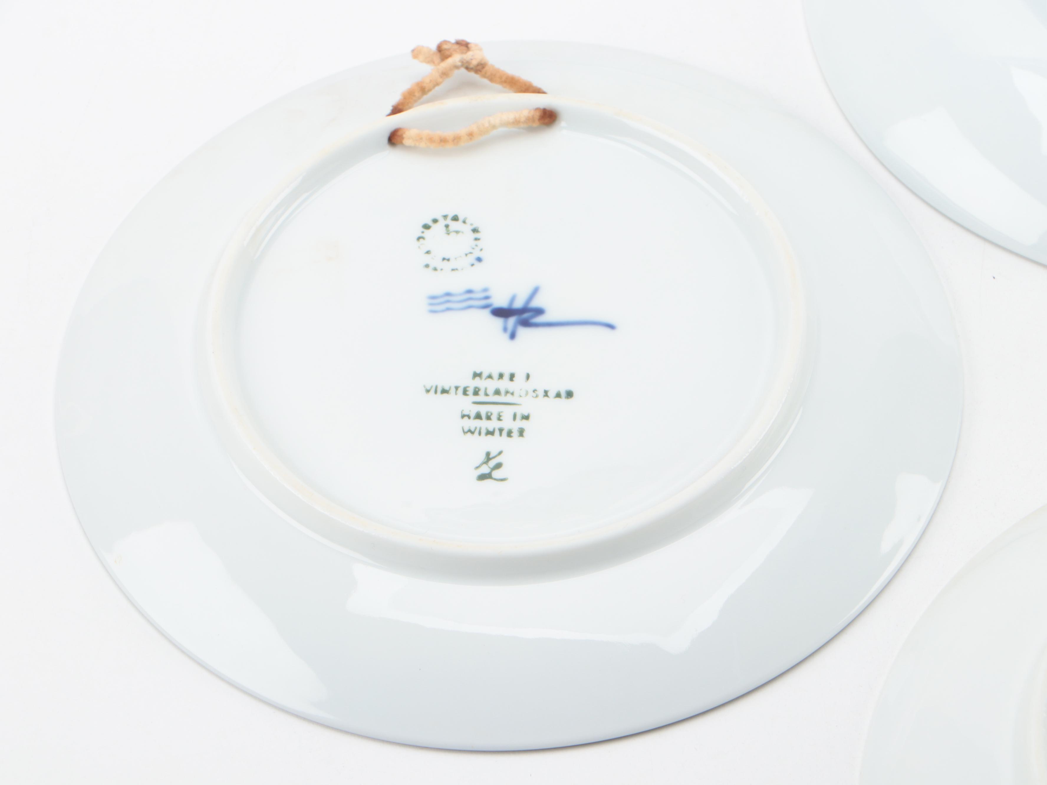 Royal Copenhagen Annual Porcelain Christmas Plates