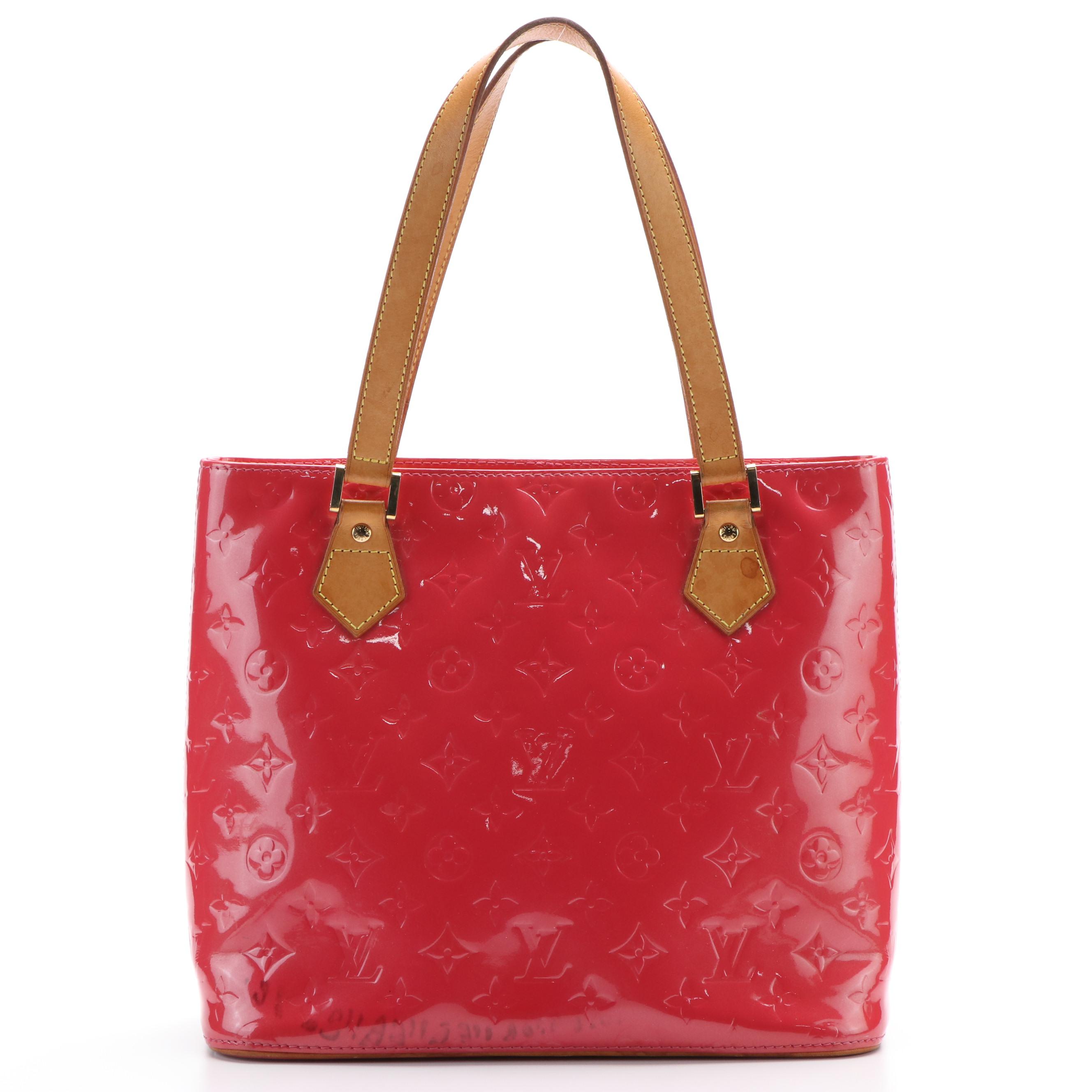 Louis Vuitton Vernis Leather Houston Handbag