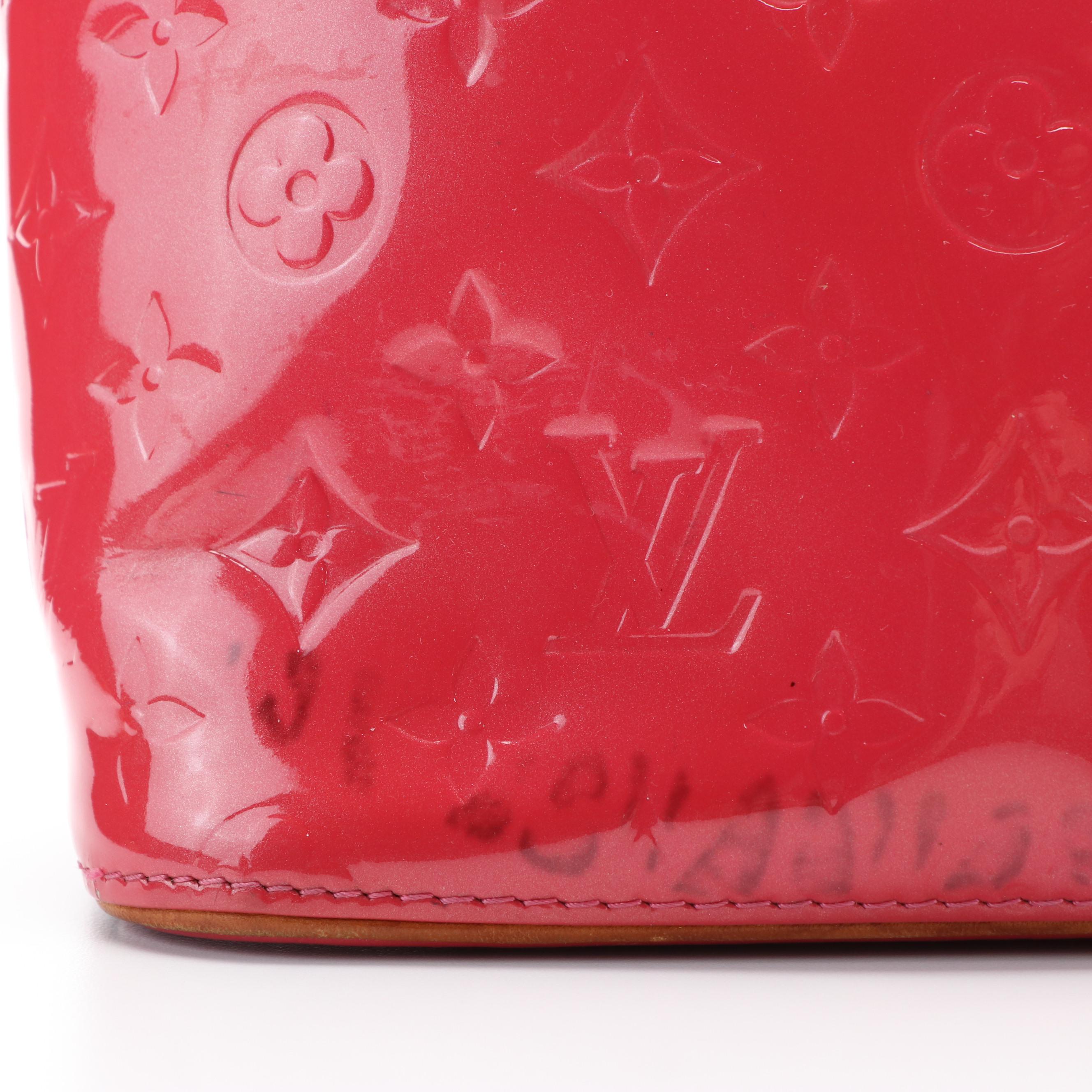 Louis Vuitton Vernis Leather Houston Handbag