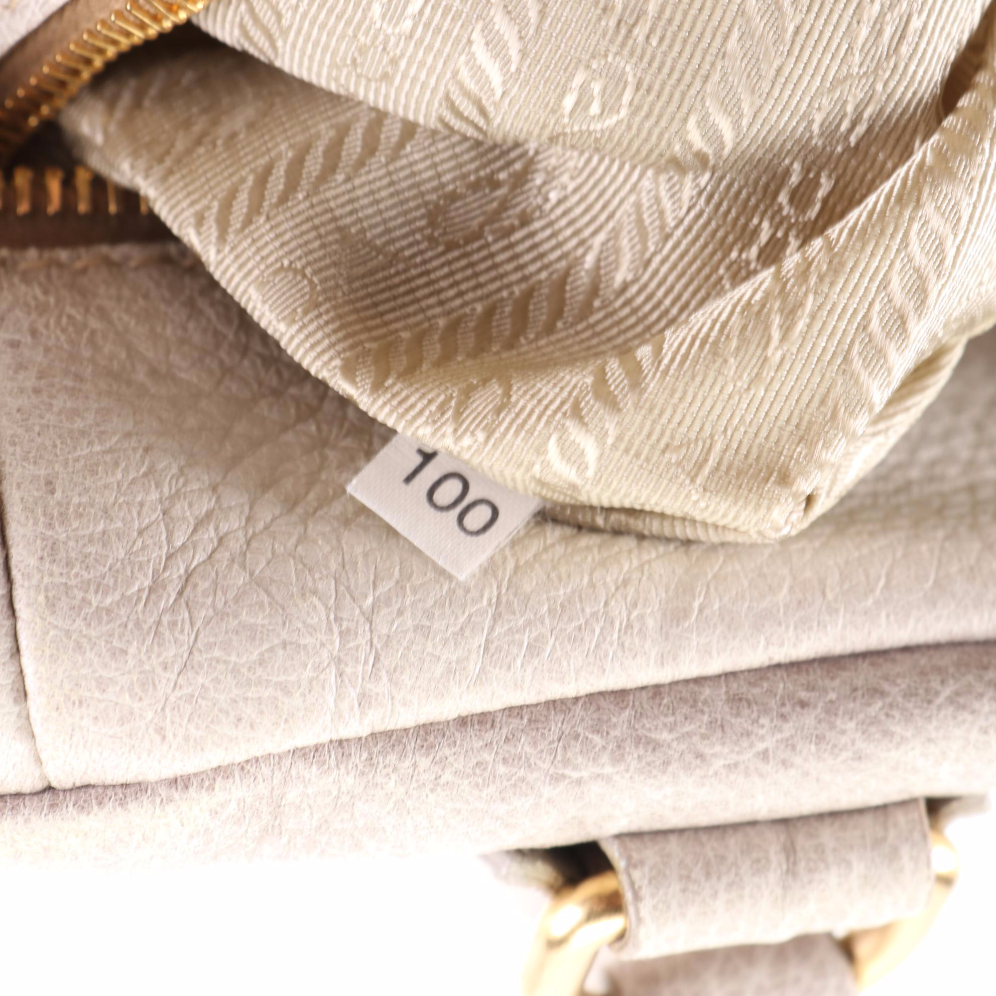 Prada Two-Way Handbag in Ombré Glacé Deerskin Leather