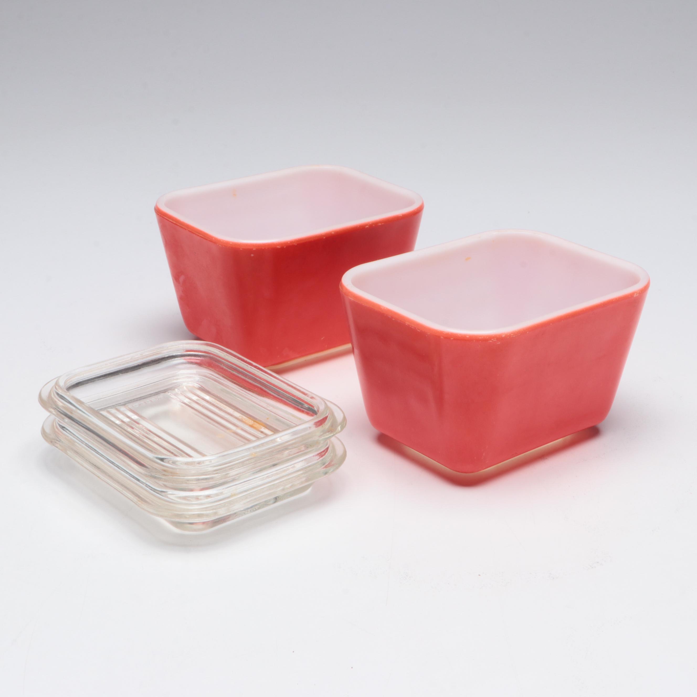 Pyrex Refrigerator Dishes with Casseroles and Other Kitchenware EBTH