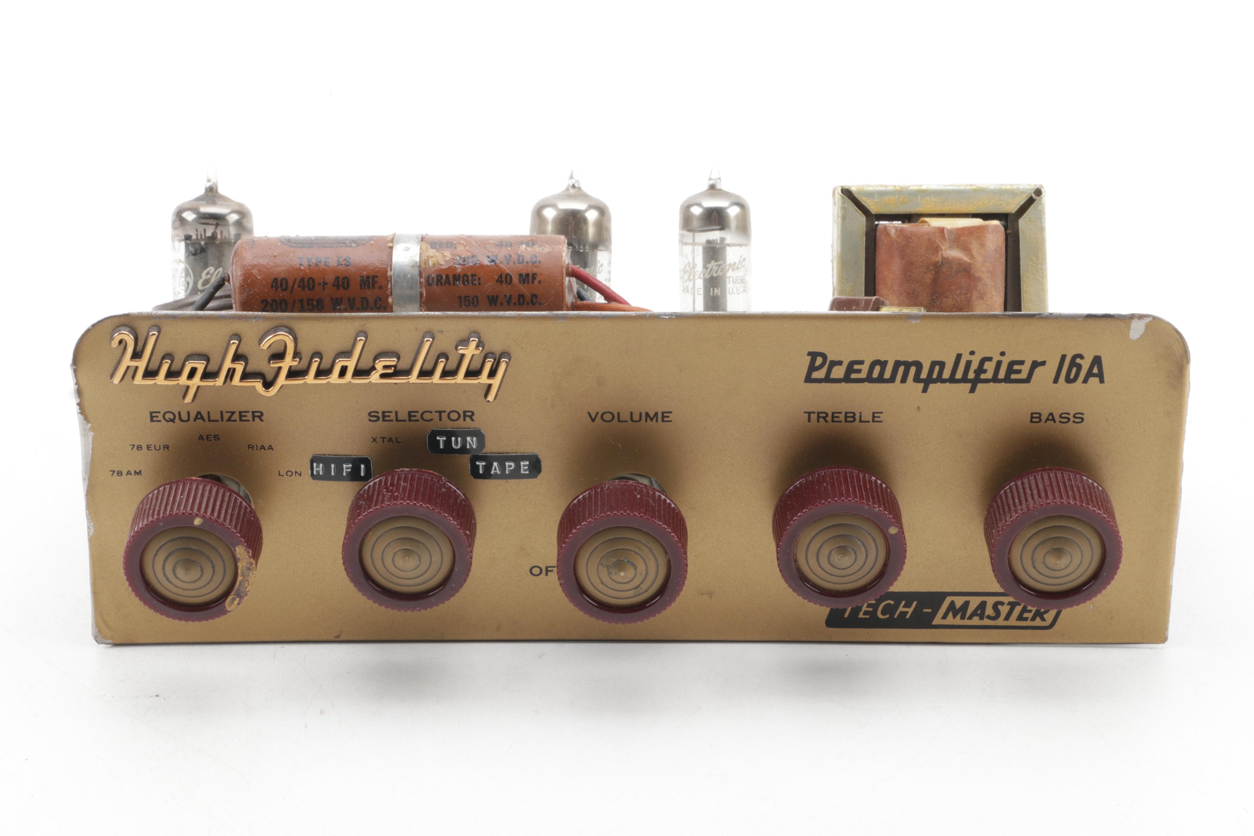 Heathkit HW-16 CW Transceiver and Tech-Master 16A Pre-Amplifier Kit