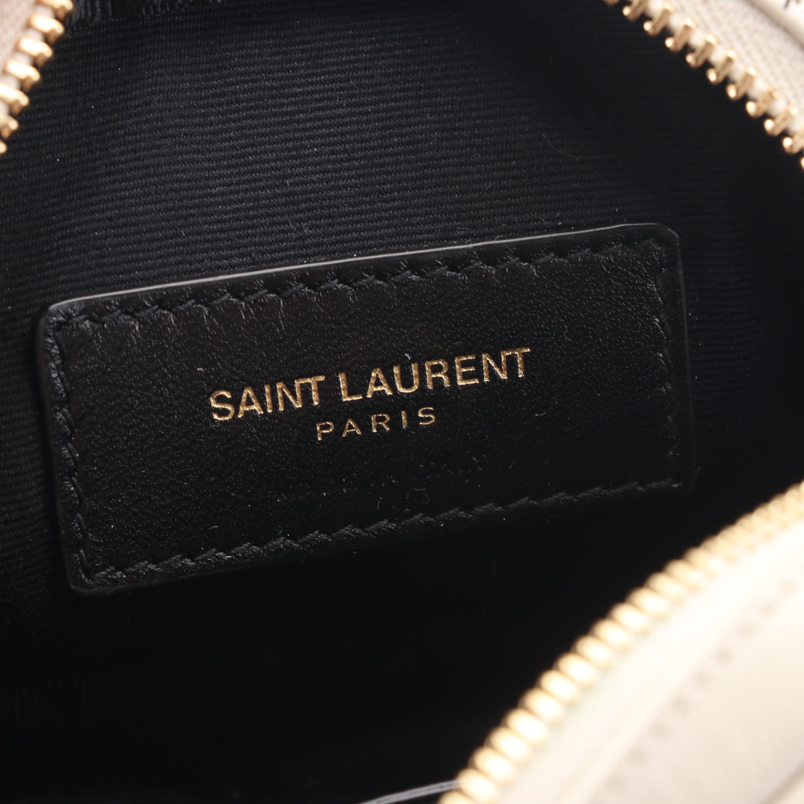 Saint Laurent Cherry Print Monogram Baby Lou Camera Bag