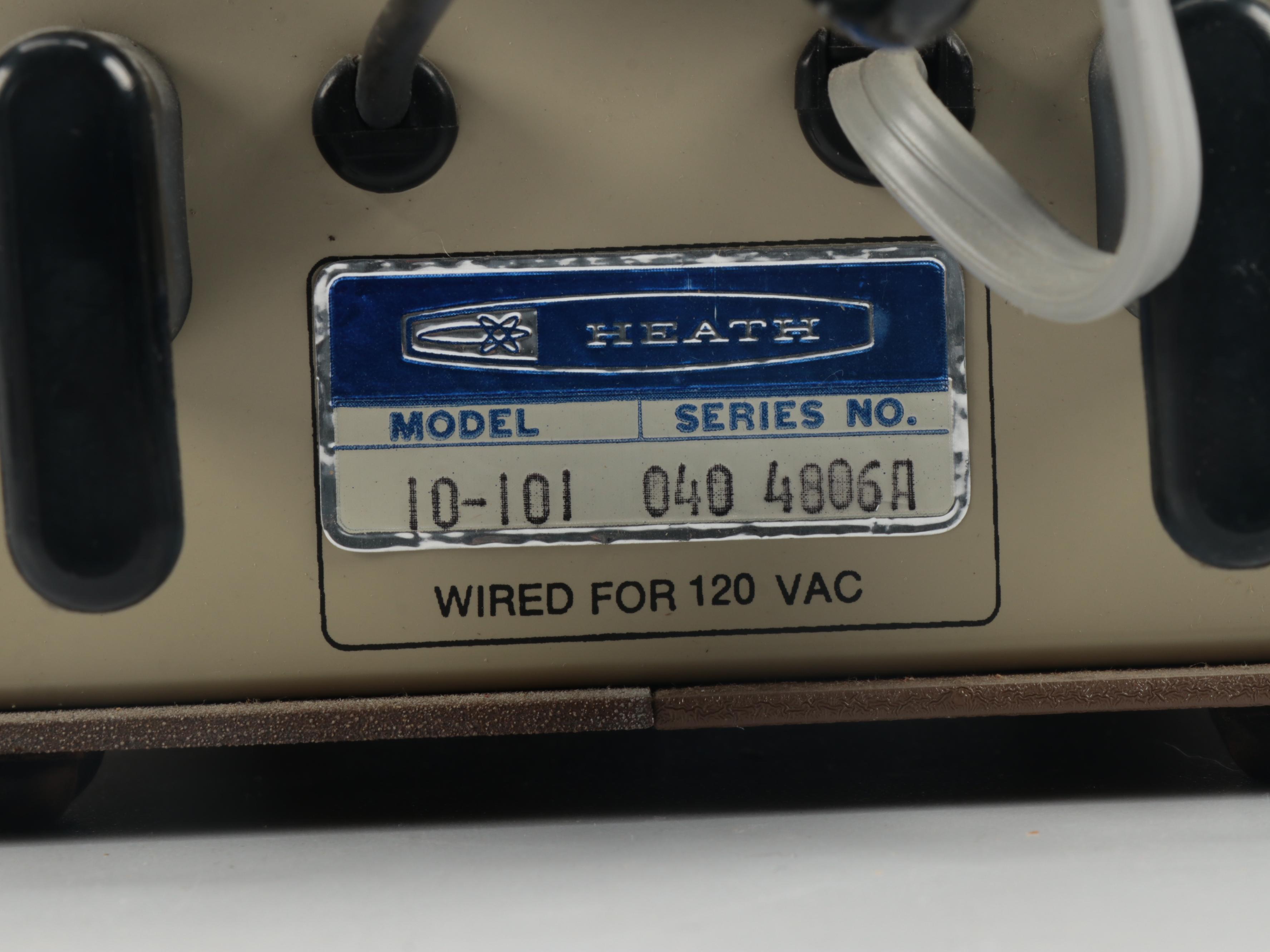 Heathkit Model IM-25 Solid State VOM and IO-101 Vectorscope