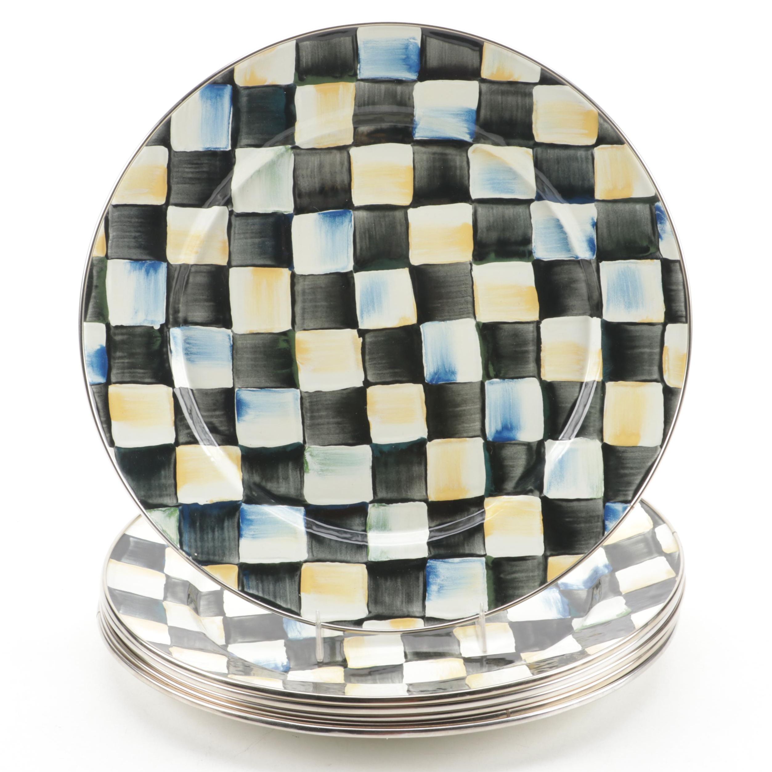 MacKenzie-Childs Enameled Metal Plates