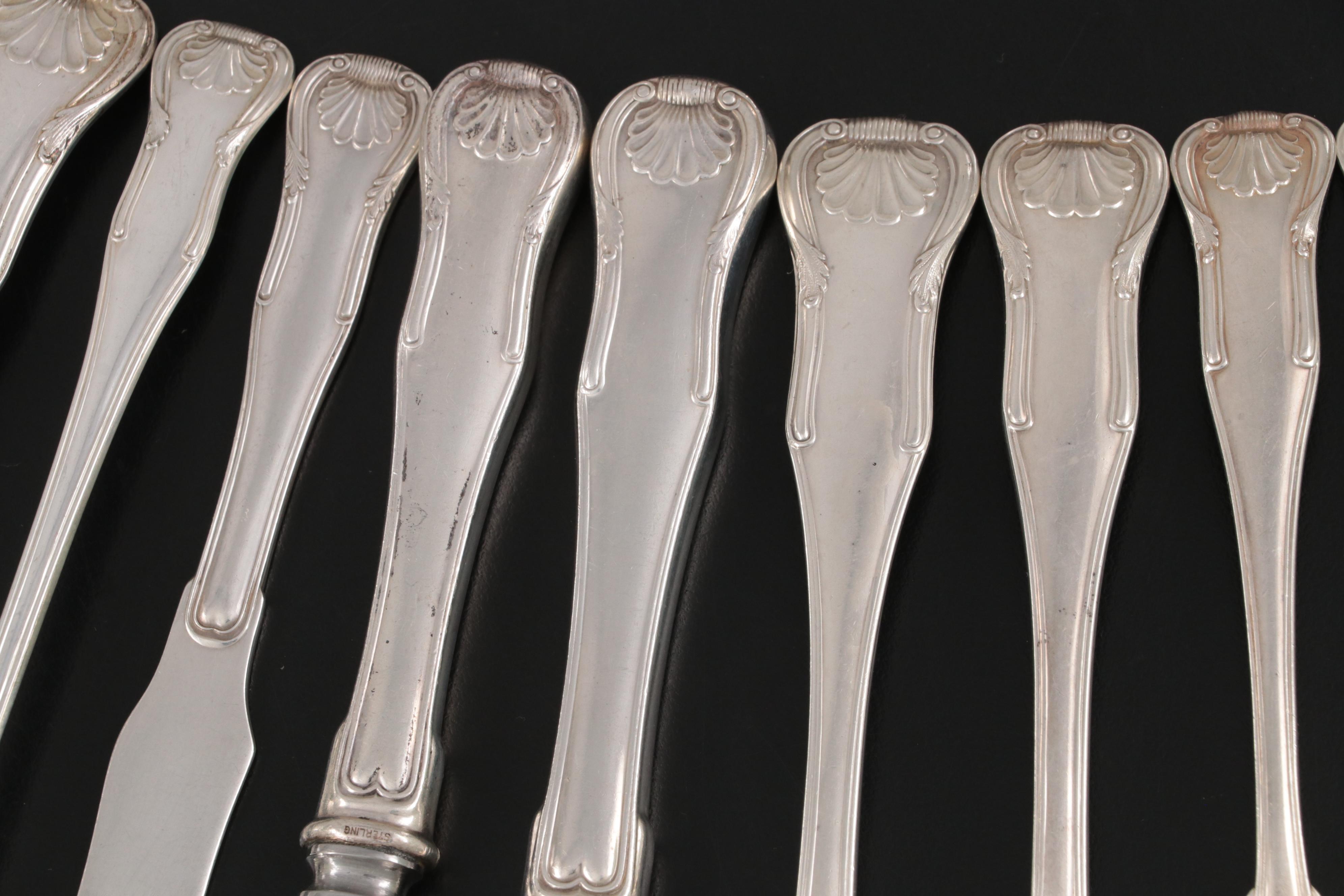 S. Kirk & Son "King" Sterling Silver Flatware and Serving Utensils